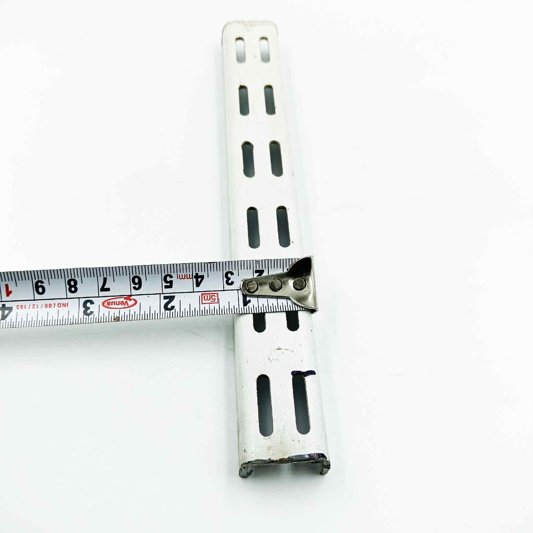 Double Slotted channel ivory heavy metal for making self 4ft,6ft,8ft (1466)