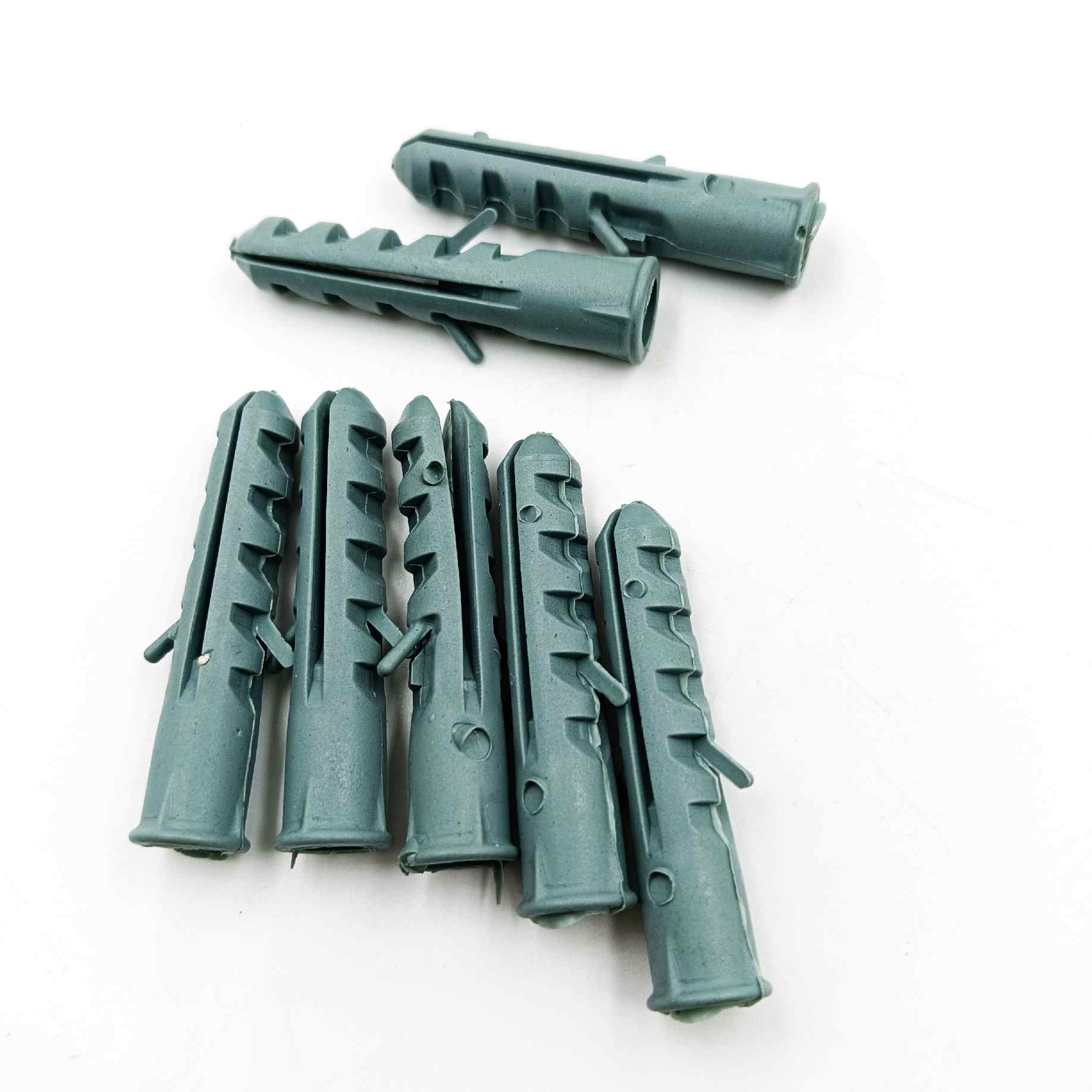 Best wall plug nylon gitti rawl plugs grey 5mm 6mm 8mm 10mm Nylon Sleeves (pack of 100pc)Perfect for Concrete wall, Masonry,tiles and Other Building Materials (1447)