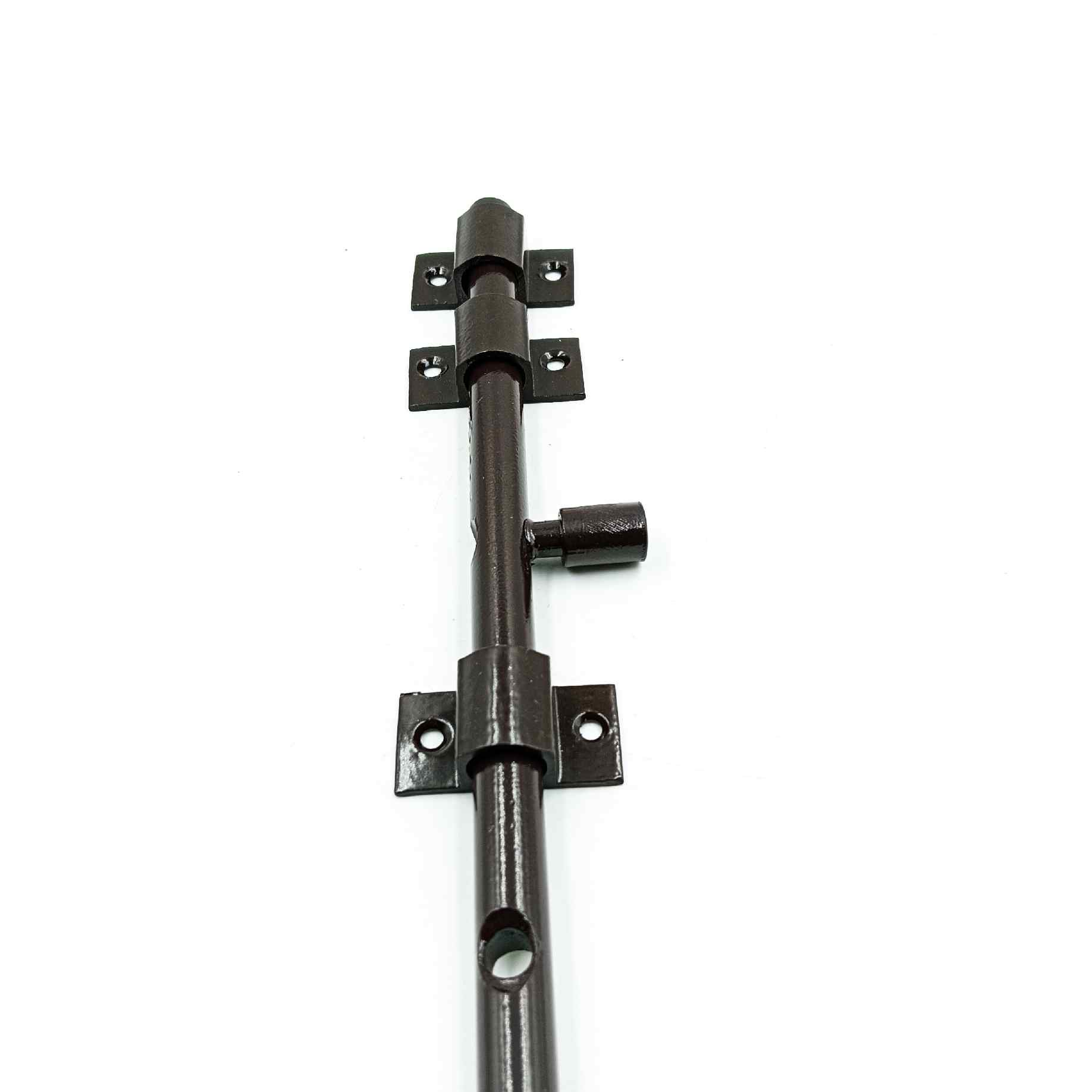 Door latch round aluminium powder coated(pc) 8" for aluminium door,fiber door,wooden door etc (2008)