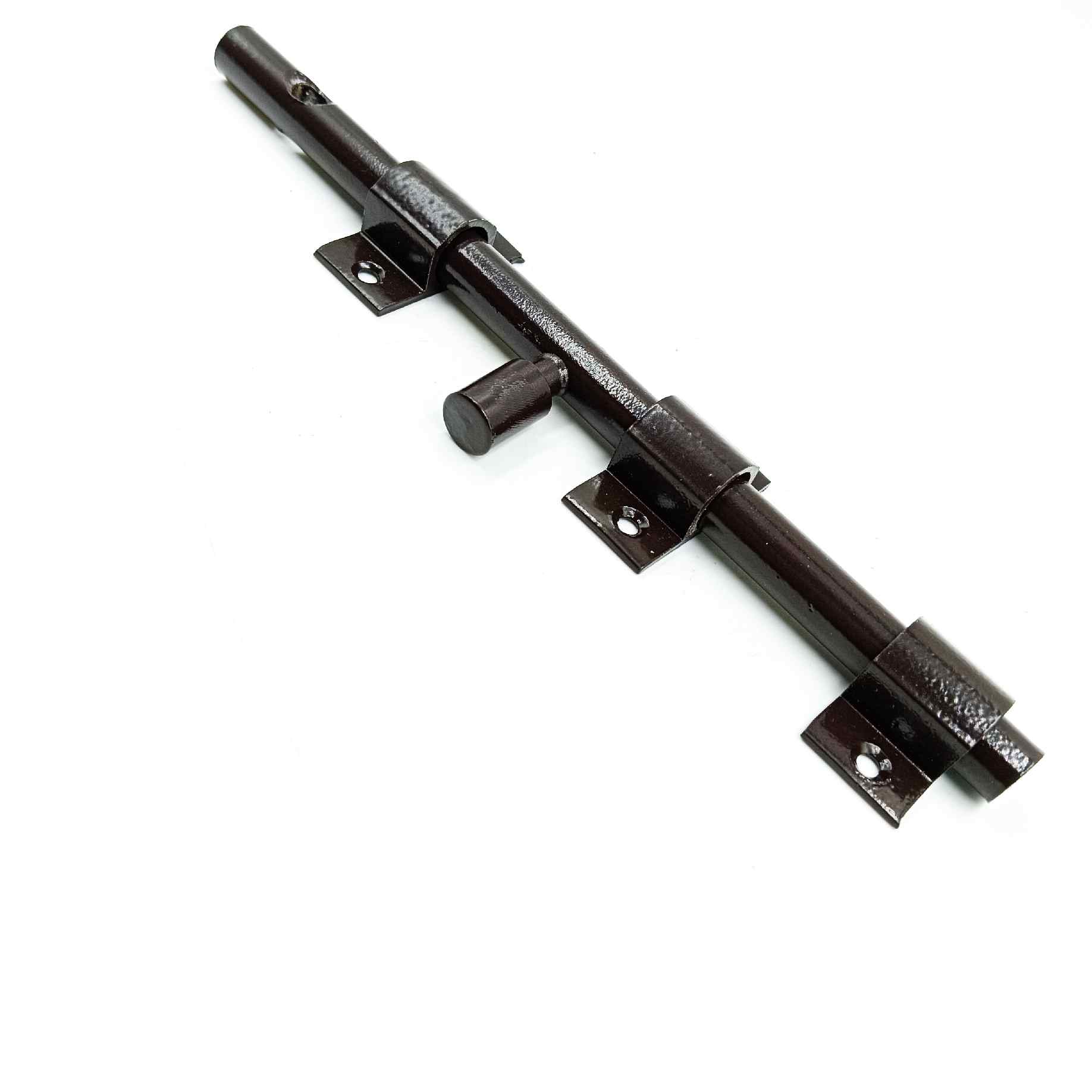 Door latch round aluminium powder coated(pc) 8" for aluminium door,fiber door,wooden door etc (2008)