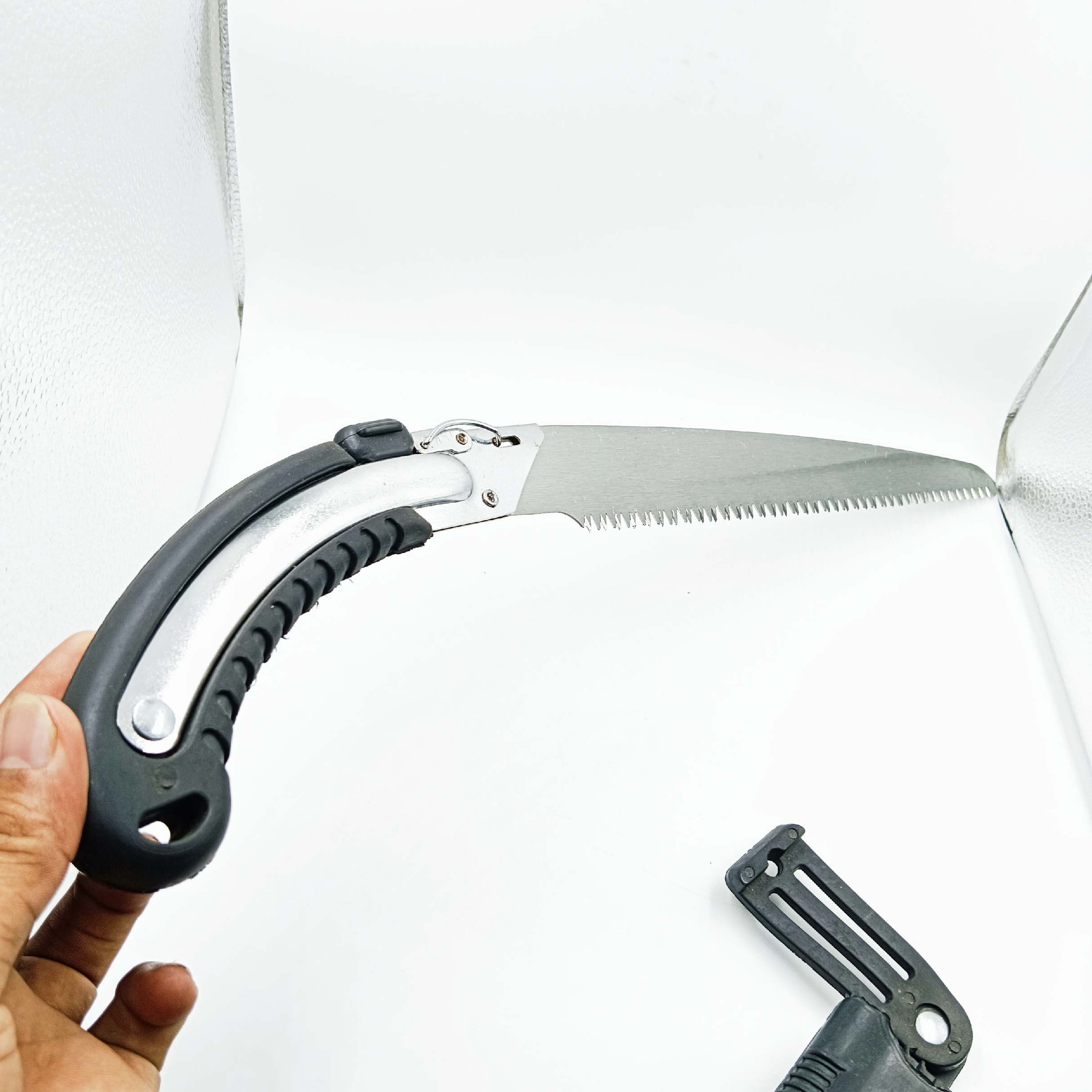 Jetsaw Pruning Saw handsaw 350mm black Triple Edge Made In Taiwan (TOP) changeable blade (1502)