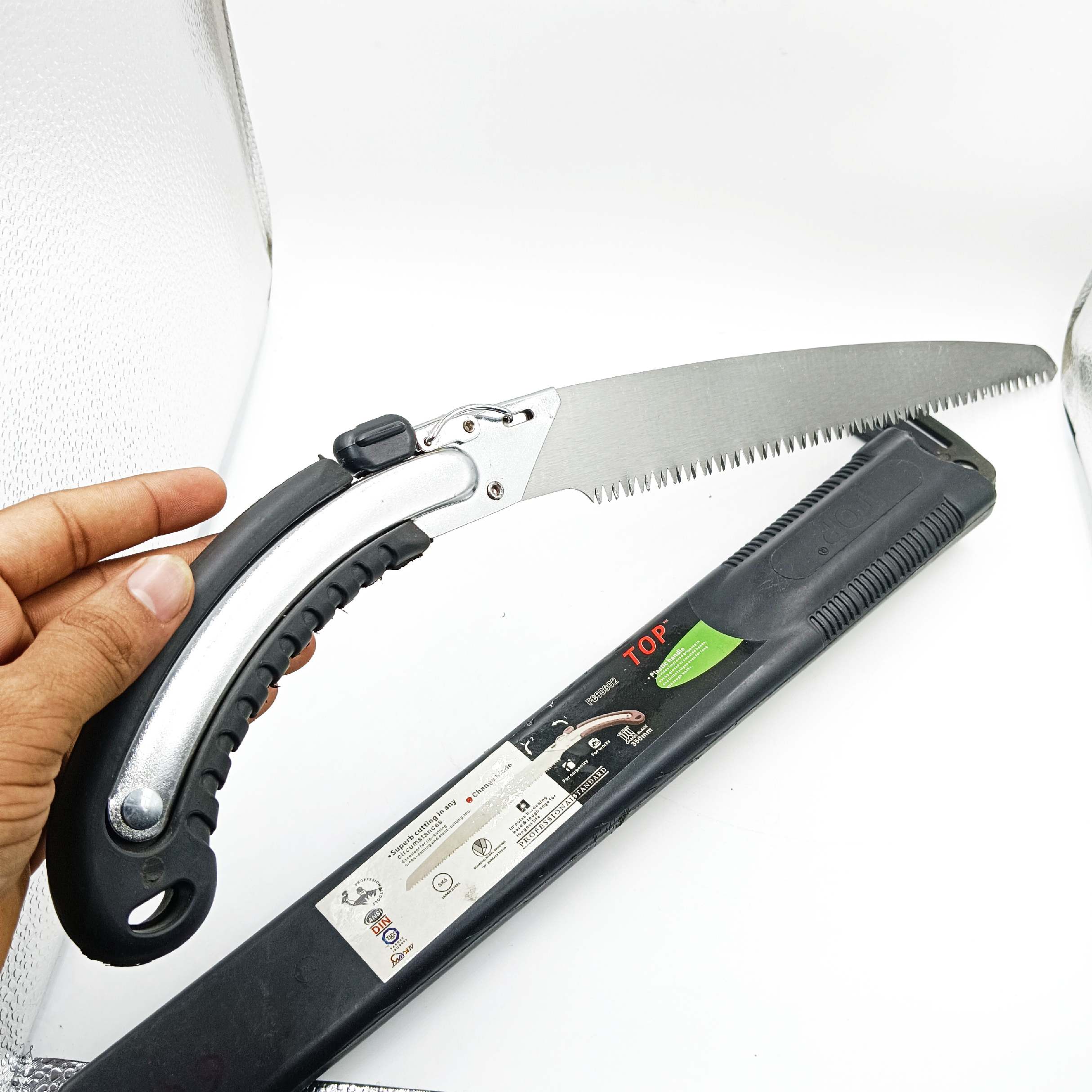 Jetsaw Pruning Saw handsaw 350mm black Triple Edge Made In Taiwan (TOP) changeable blade (1502)