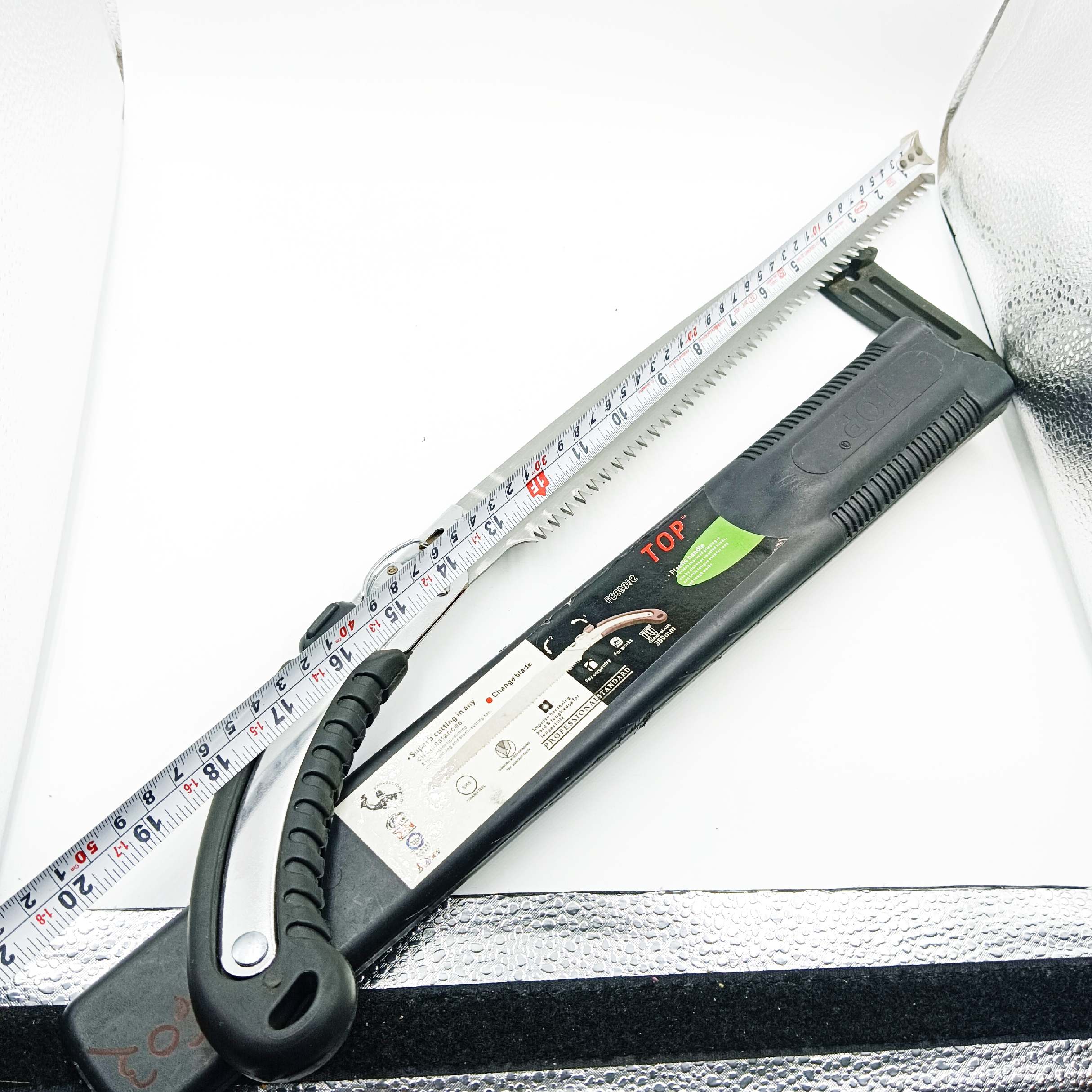 Jetsaw Pruning Saw handsaw 350mm black Triple Edge Made In Taiwan (TOP) changeable blade (1502)