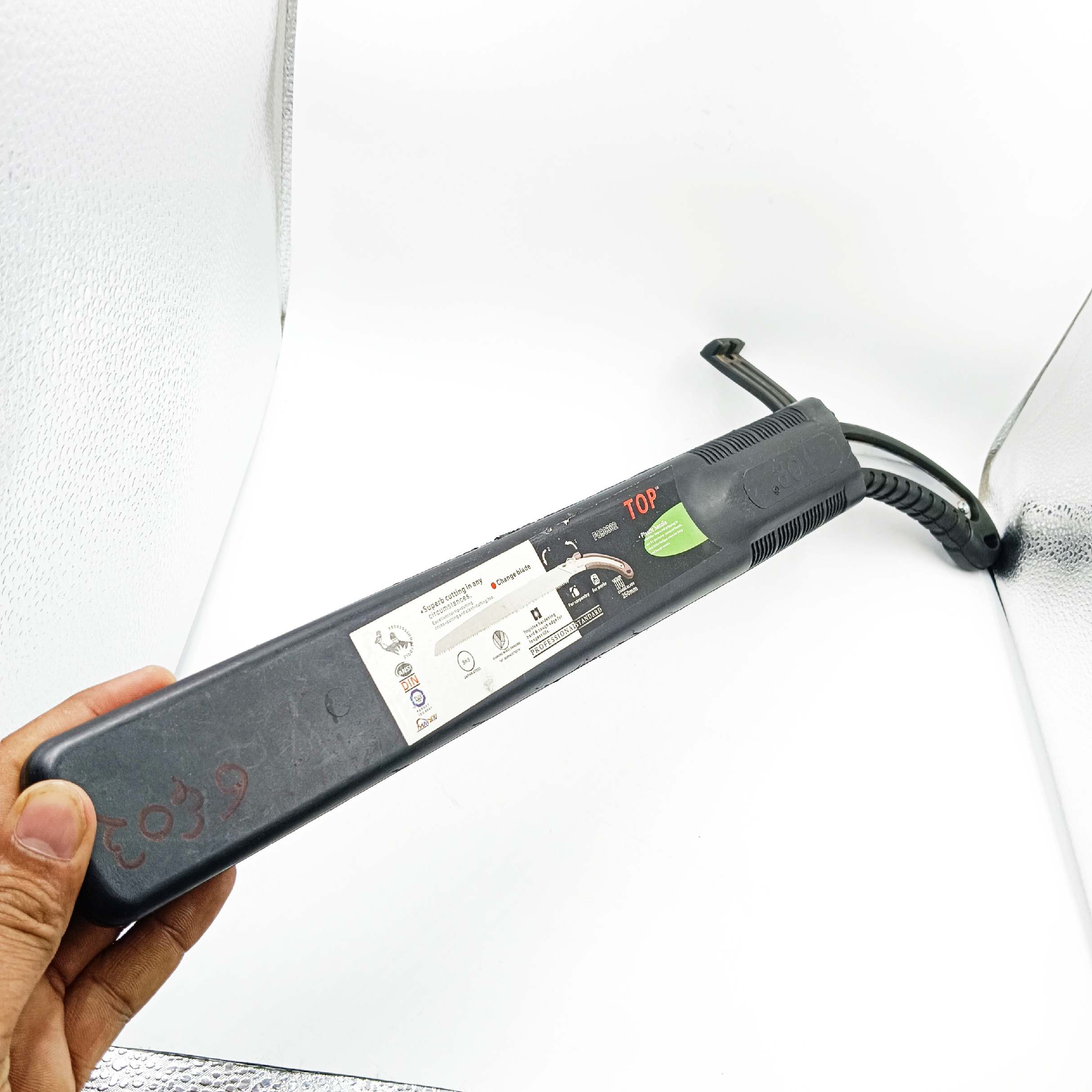 Jetsaw Pruning Saw handsaw 350mm black Triple Edge Made In Taiwan (TOP) changeable blade (1502)