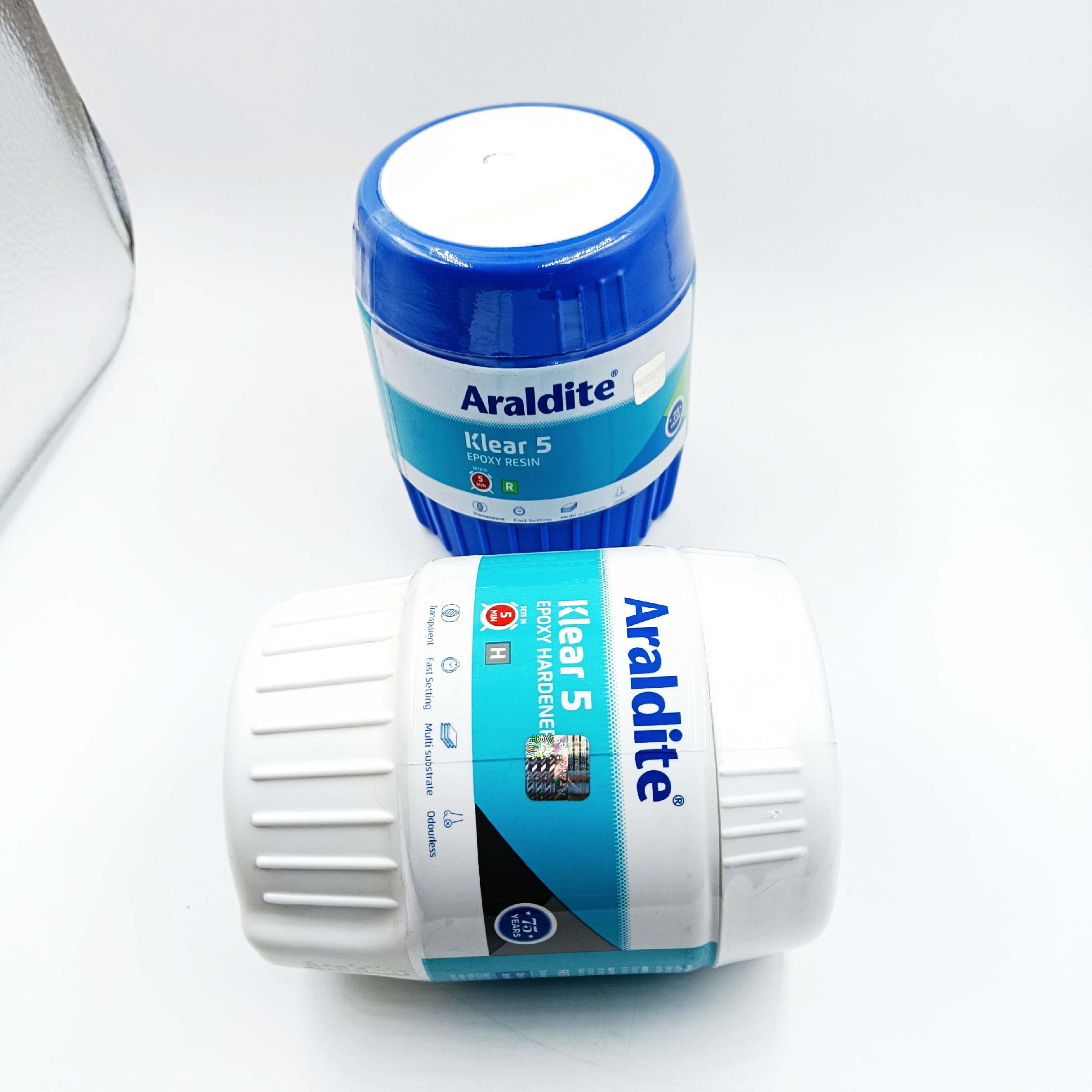 Araldite klear Epoxy Adhesive Resin and Hardener 1kg 5min fast and crystal clear (1504)