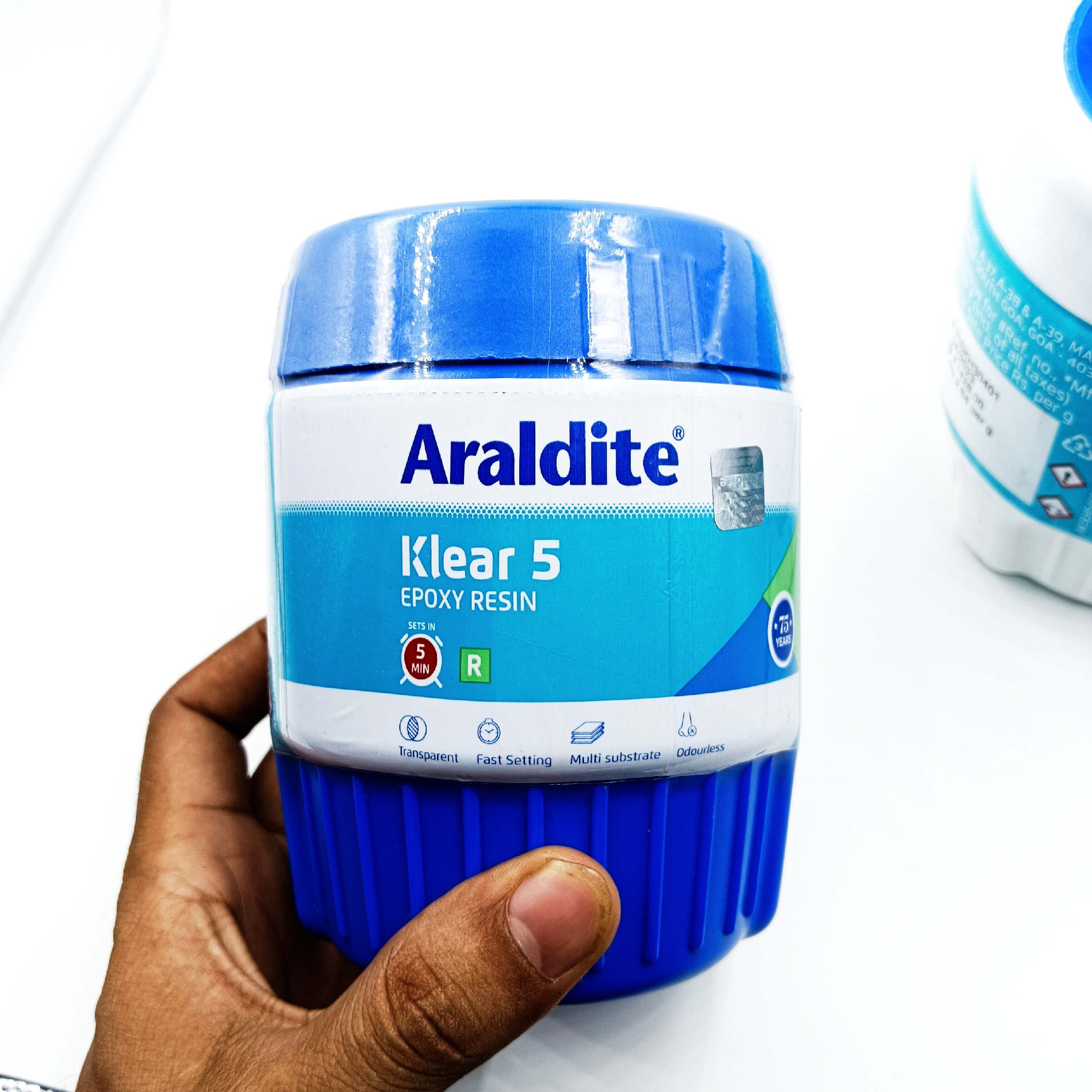 Araldite klear Epoxy Adhesive Resin and Hardener 1kg 5min fast and crystal clear (1504)