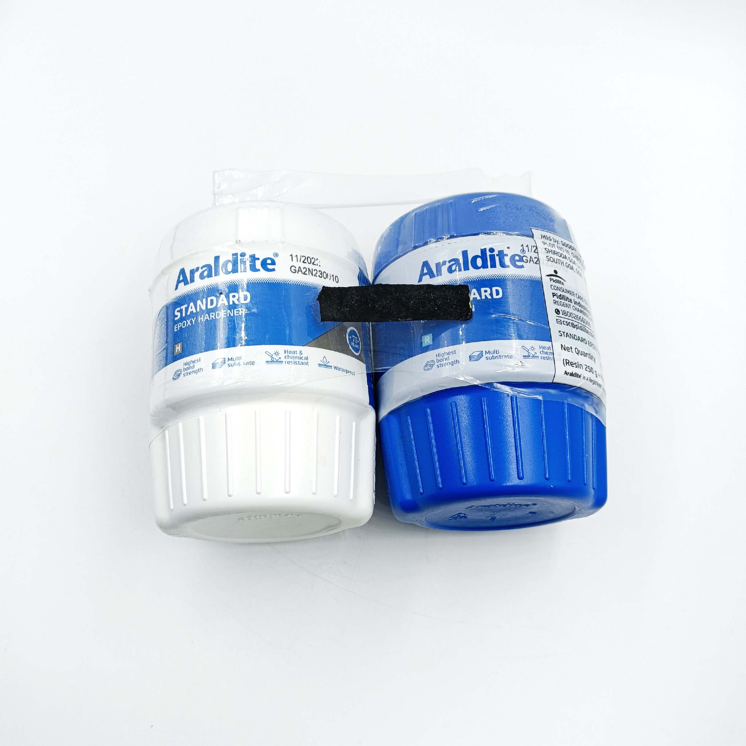 Araldite standard Epoxy Adhesive Resin and Hardener 450gm 45min setting time(1513)