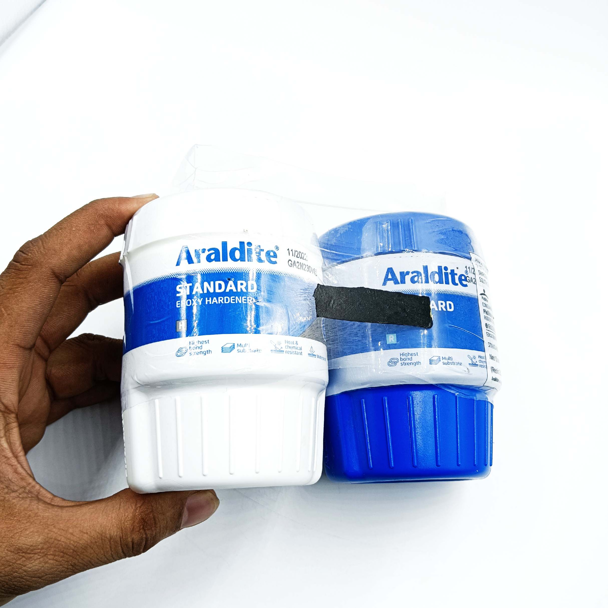 Araldite standard Epoxy Adhesive Resin and Hardener 450gm 45min setting time(1513)