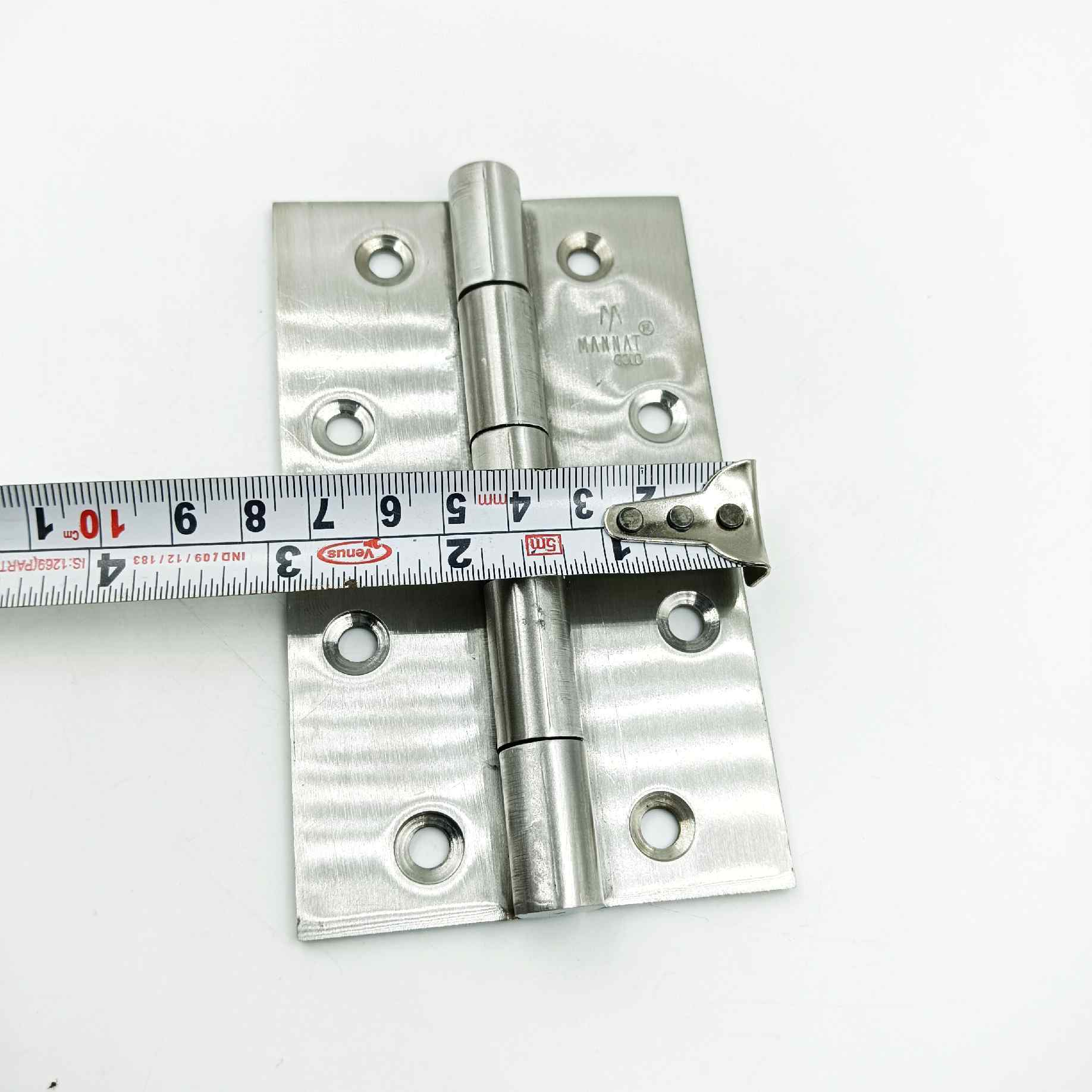Door hinges 5inch Steel bearing heavy 5*10 s.s matt finish slow movement (1535)