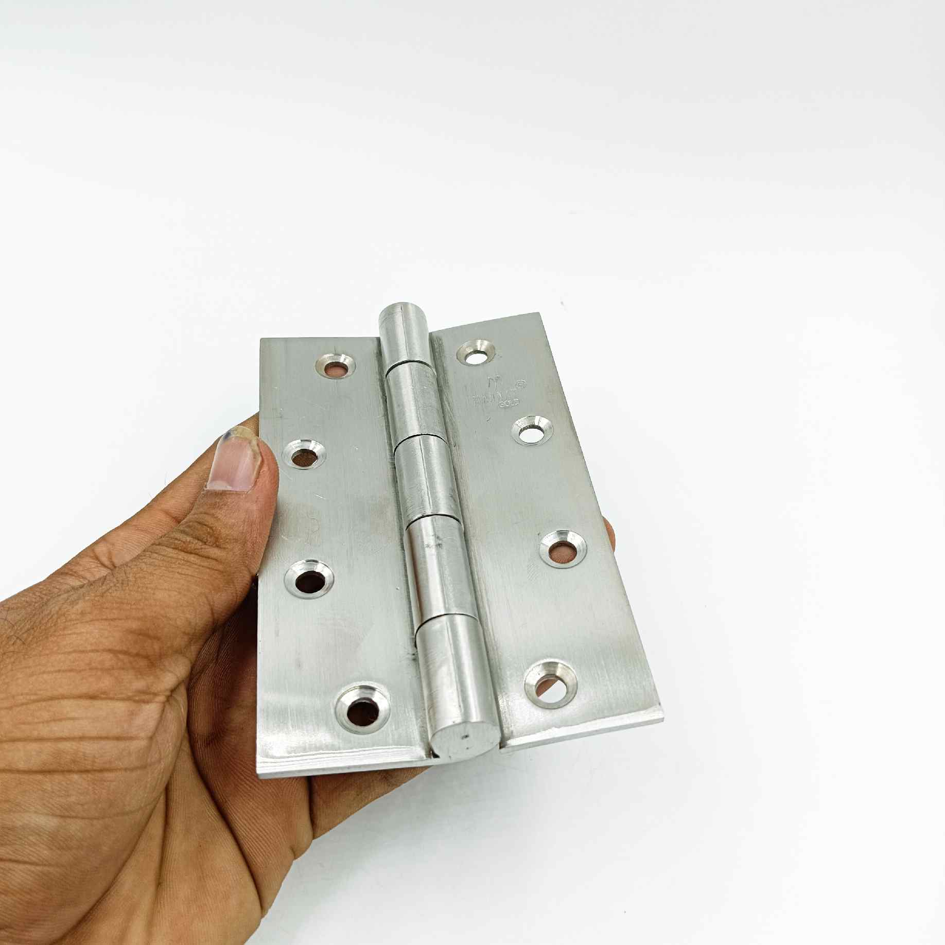 Door hinges 5inch Steel bearing heavy 5*10 s.s matt finish slow movement (1535)