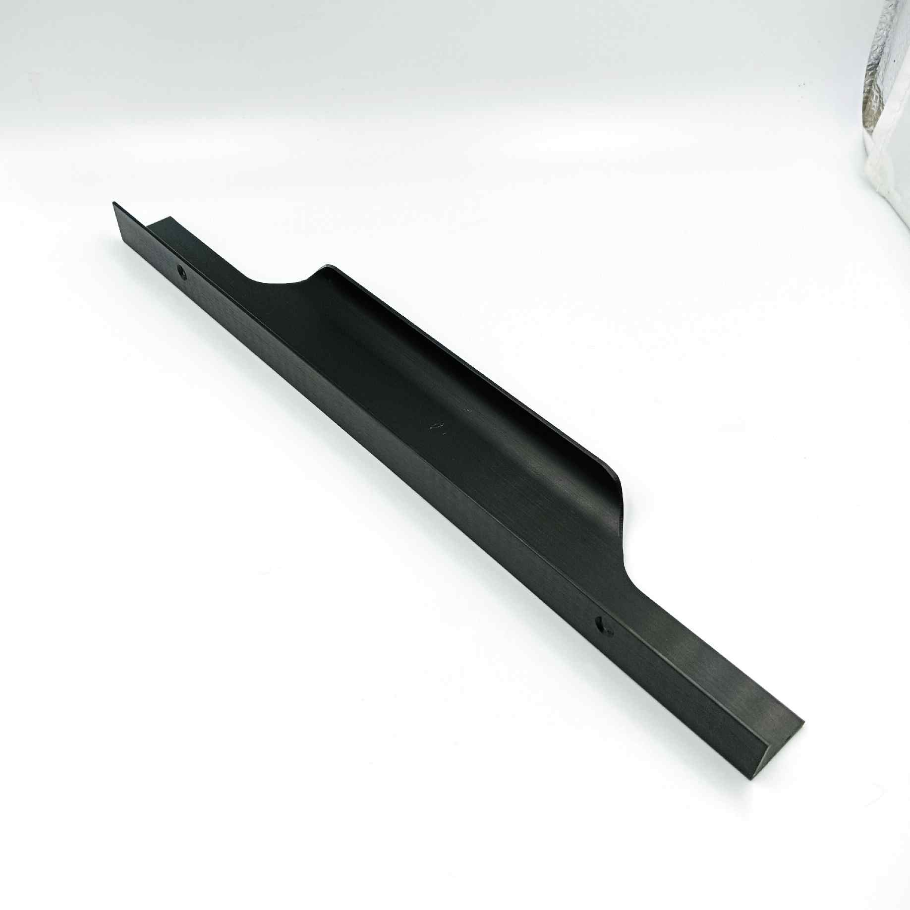 Kitchen Edge Profile handle Black matt back screw 6",8",12",18",24" 3512 aluminium handle(1583)