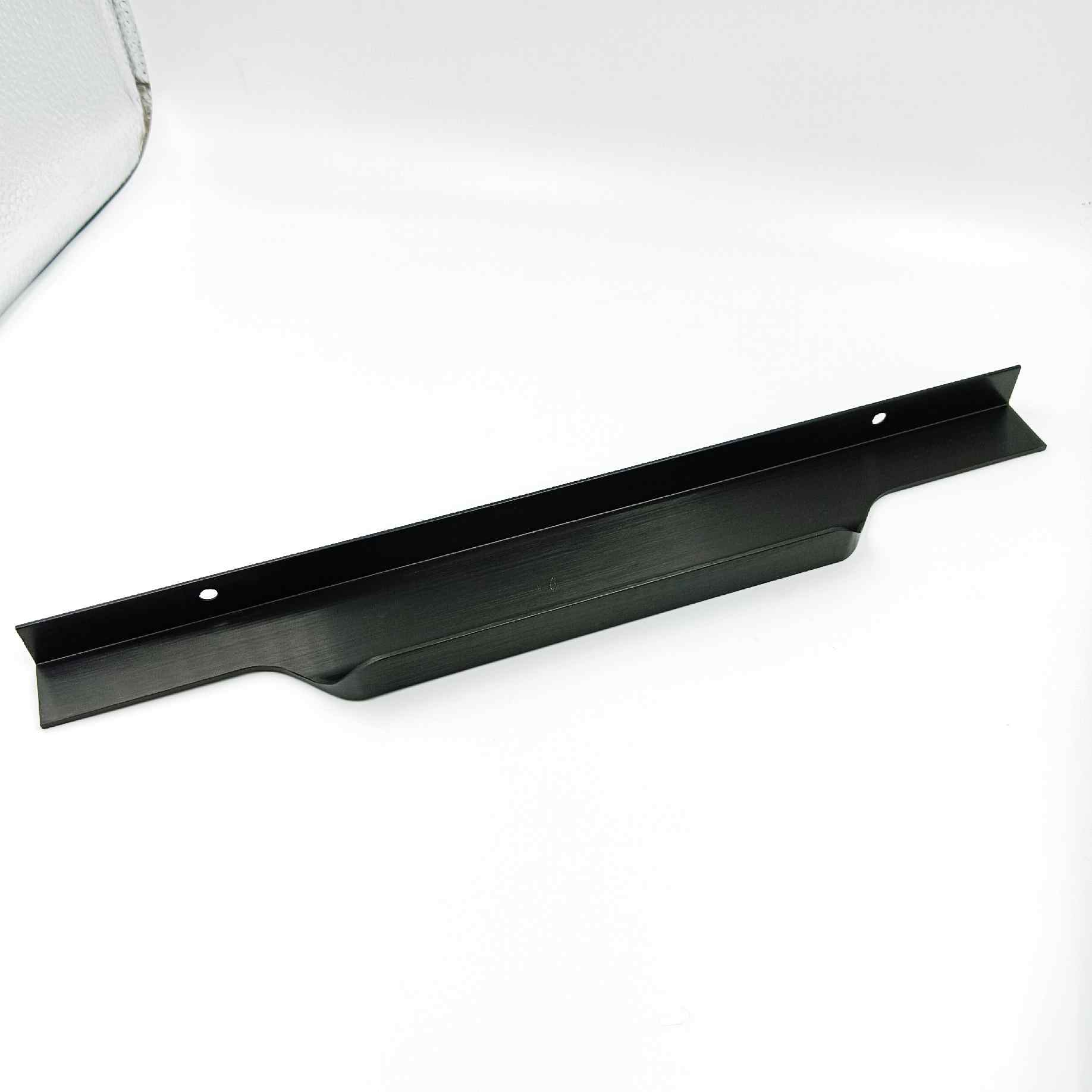 Kitchen Edge Profile handle Black matt back screw 6",8",12",18",24" 3512 aluminium handle(1583)
