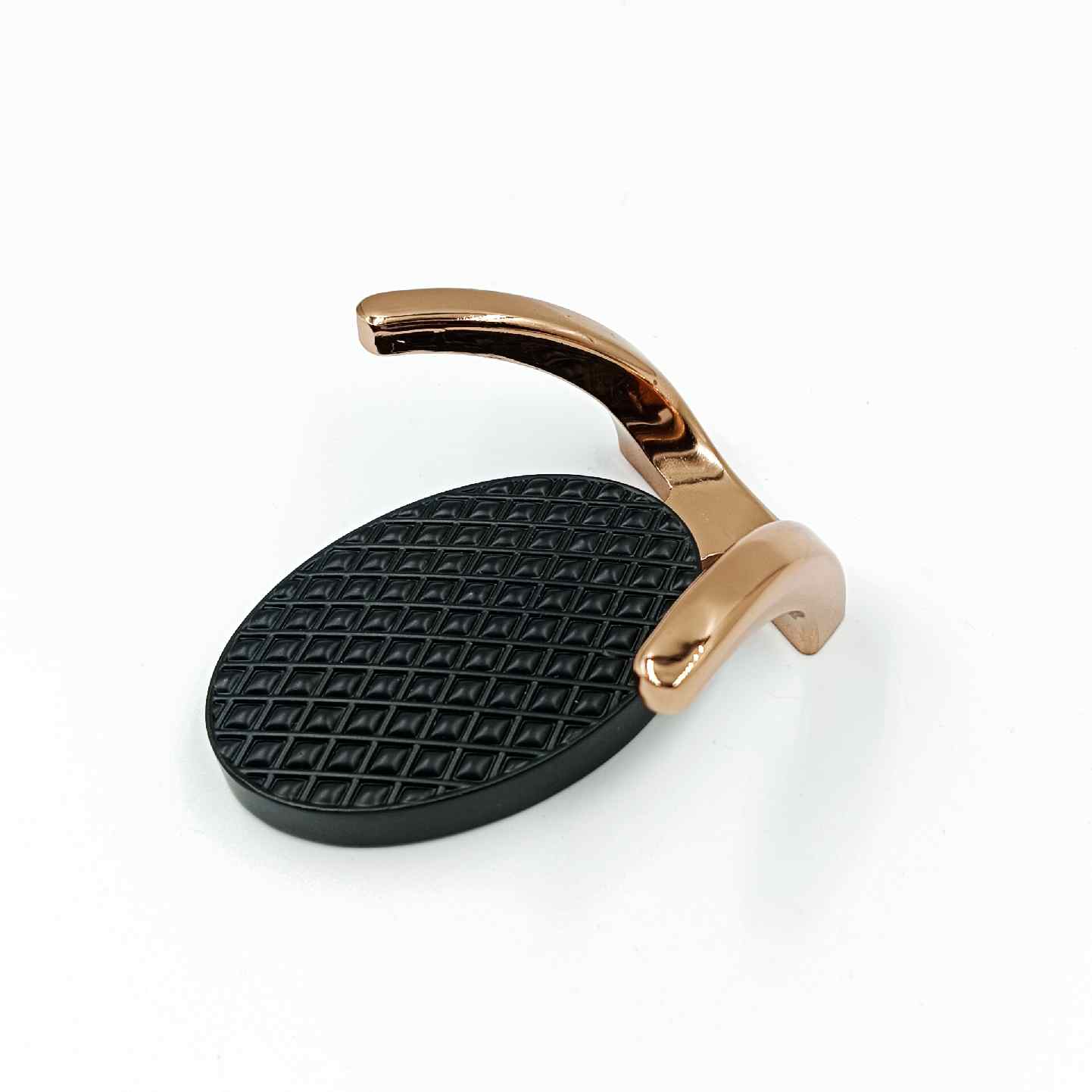 Coat hooks Rosegold black double J hook 8018 (1600)