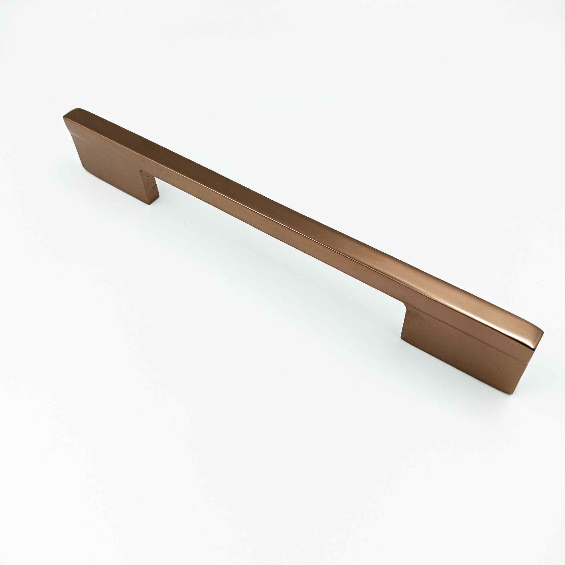 Drawer wardrobe cupboard handle rosegold 6",8",12",18",24",36" square handle slim 3528 (1567)