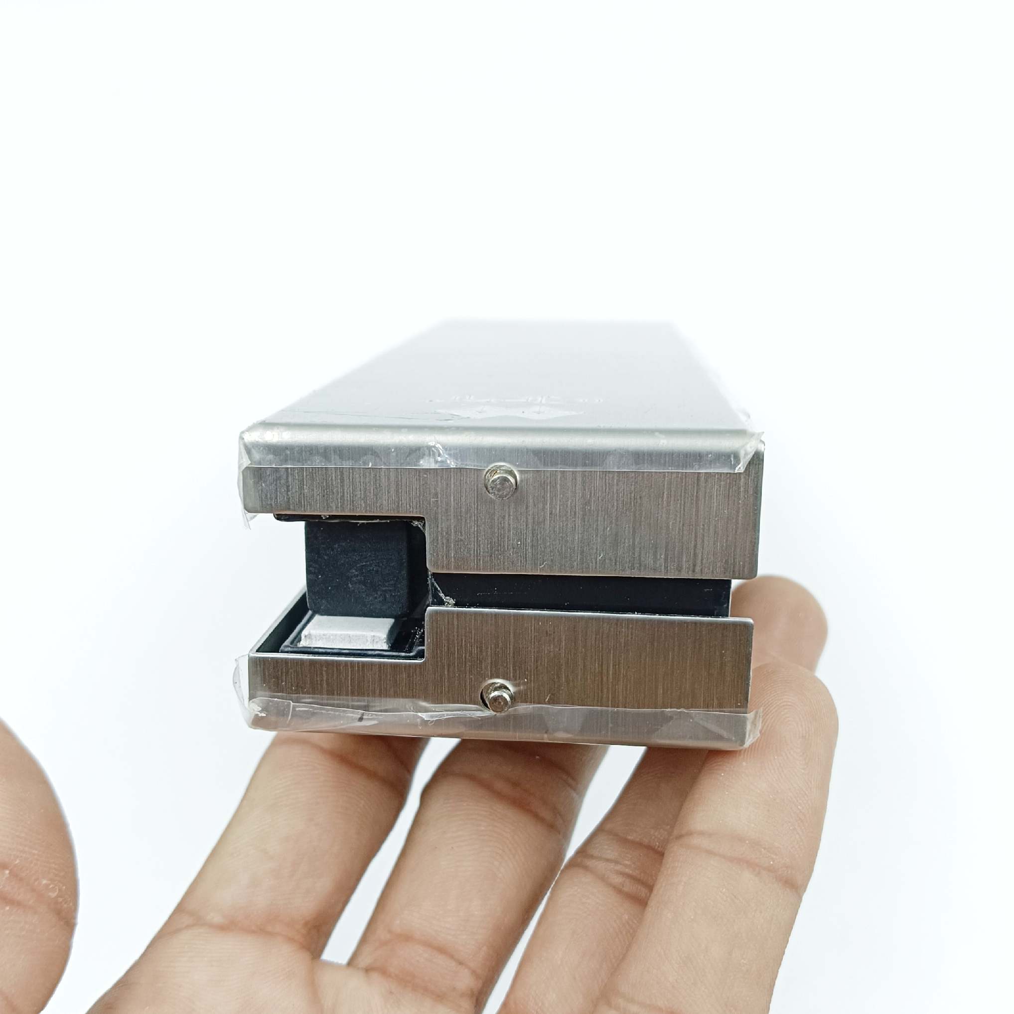 Glass Door bottom Patch Pivot Patti glass door Fitting Accessories Patch bottom Stainless Steel for Tempered or toughened glass 10mm to 12mm (1665)