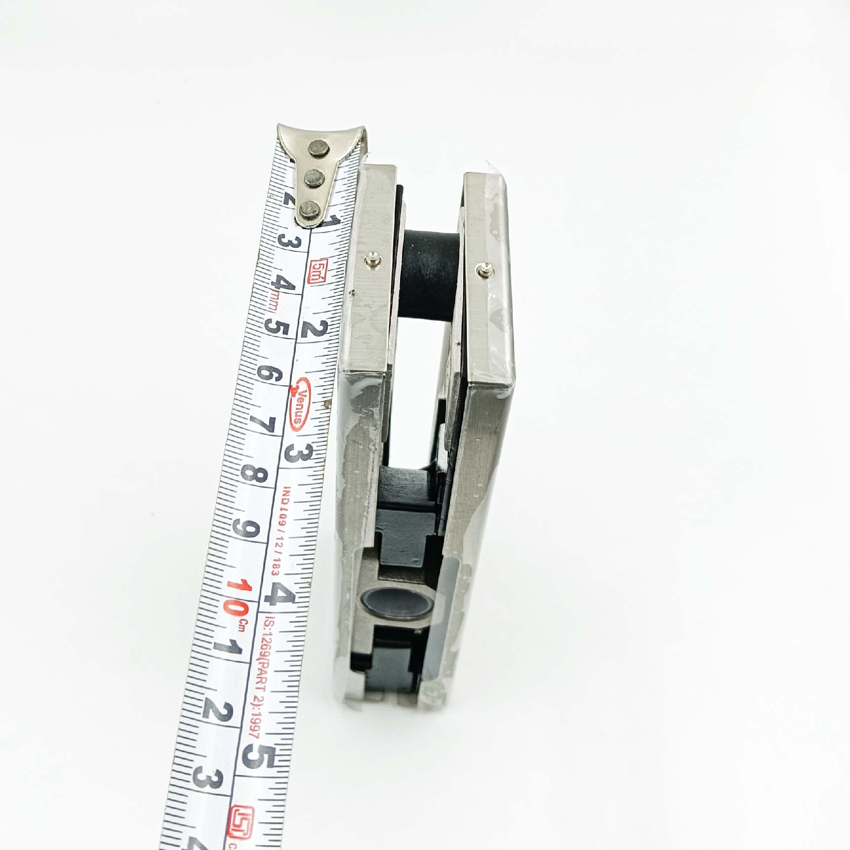 Glass Door Top Patch Pivot Patti glass door Fitting Accessories Patch Top Stainless Steel for Tempered or toughened glass 10mm to 12mm (1664)