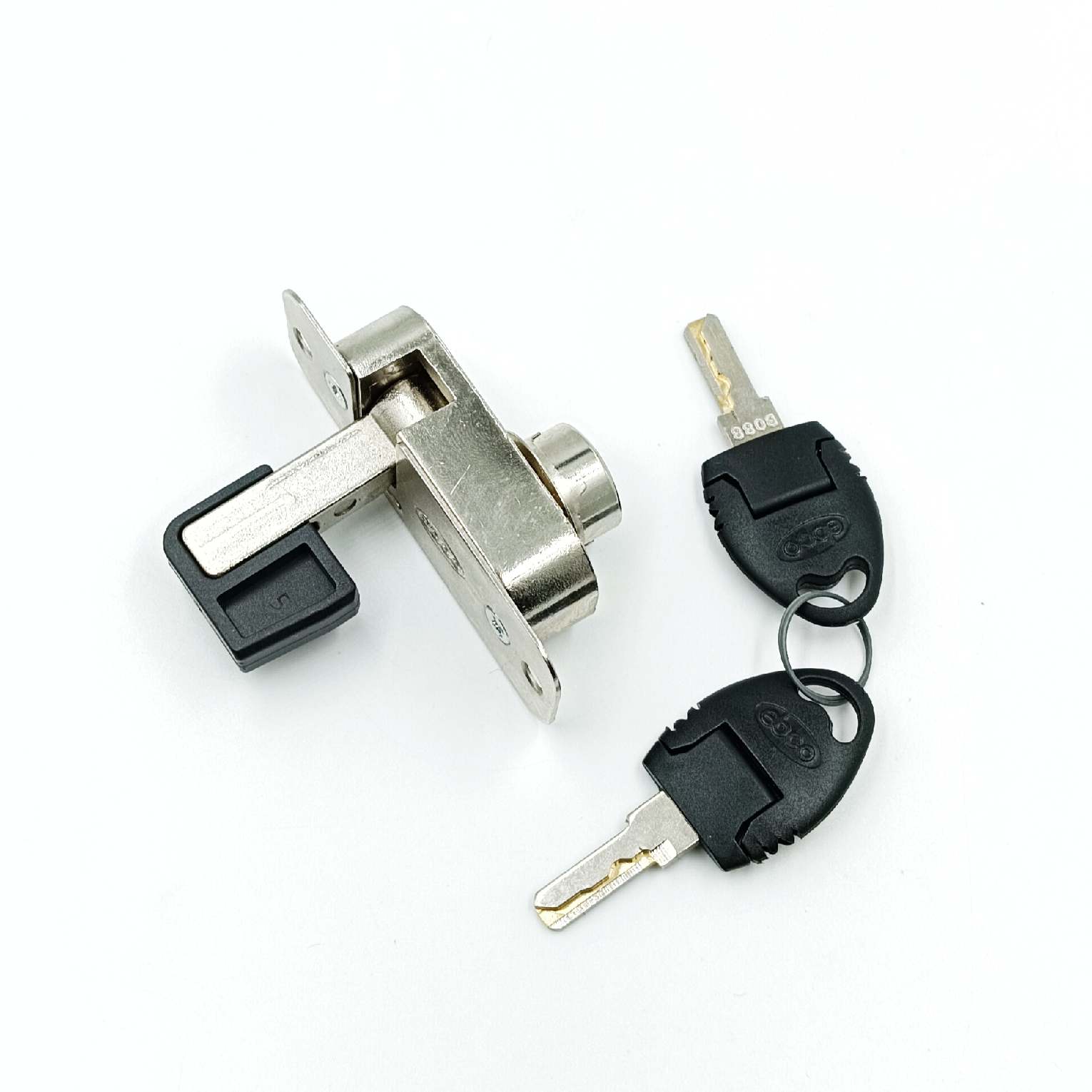 Sliding wardrobe lock Ebco flap lock P-WLS1-19 double door sliding lock 19mm (1621)