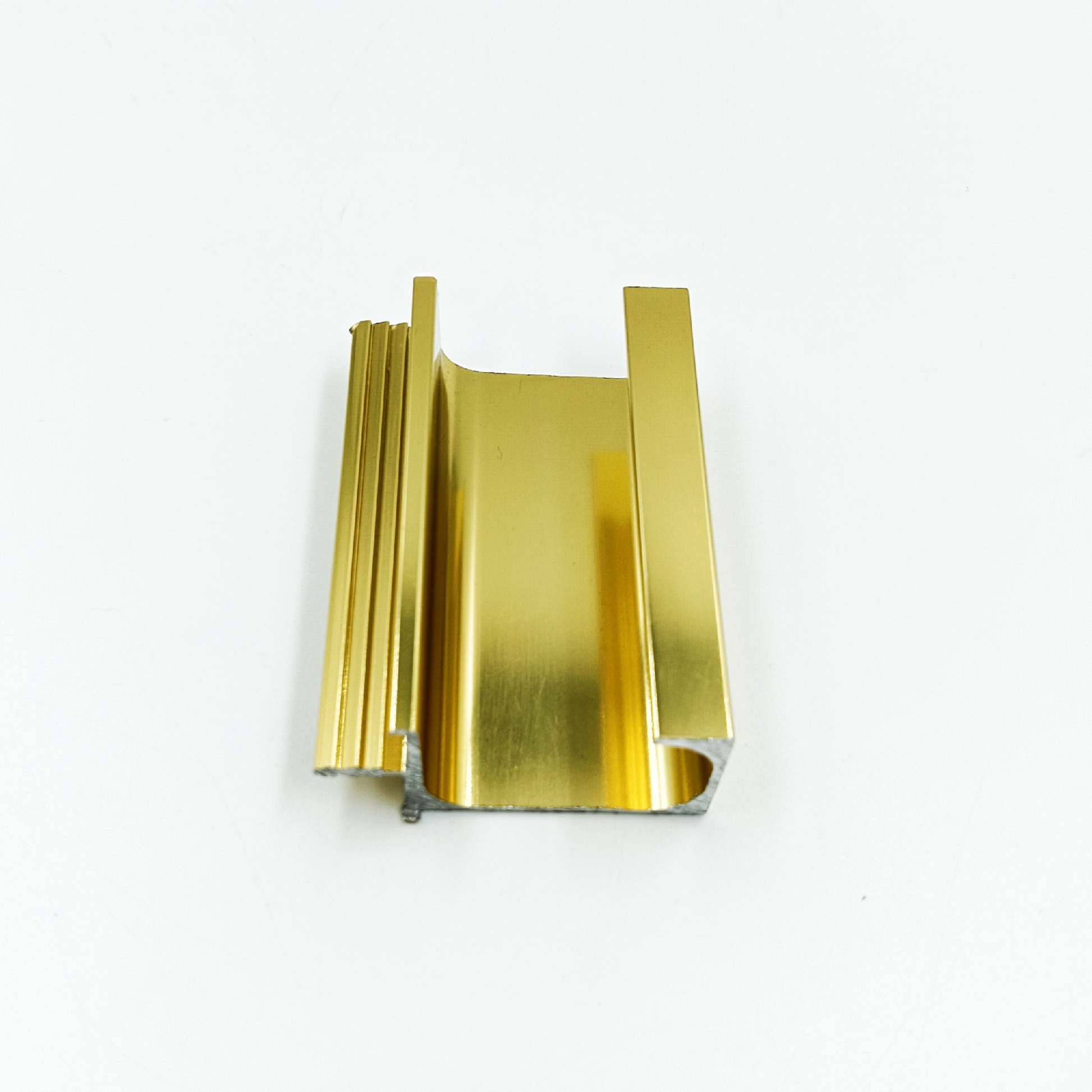 G profile handle pure Gold glossy imported finish 10ft length 35mm width best quality heavy (1622)