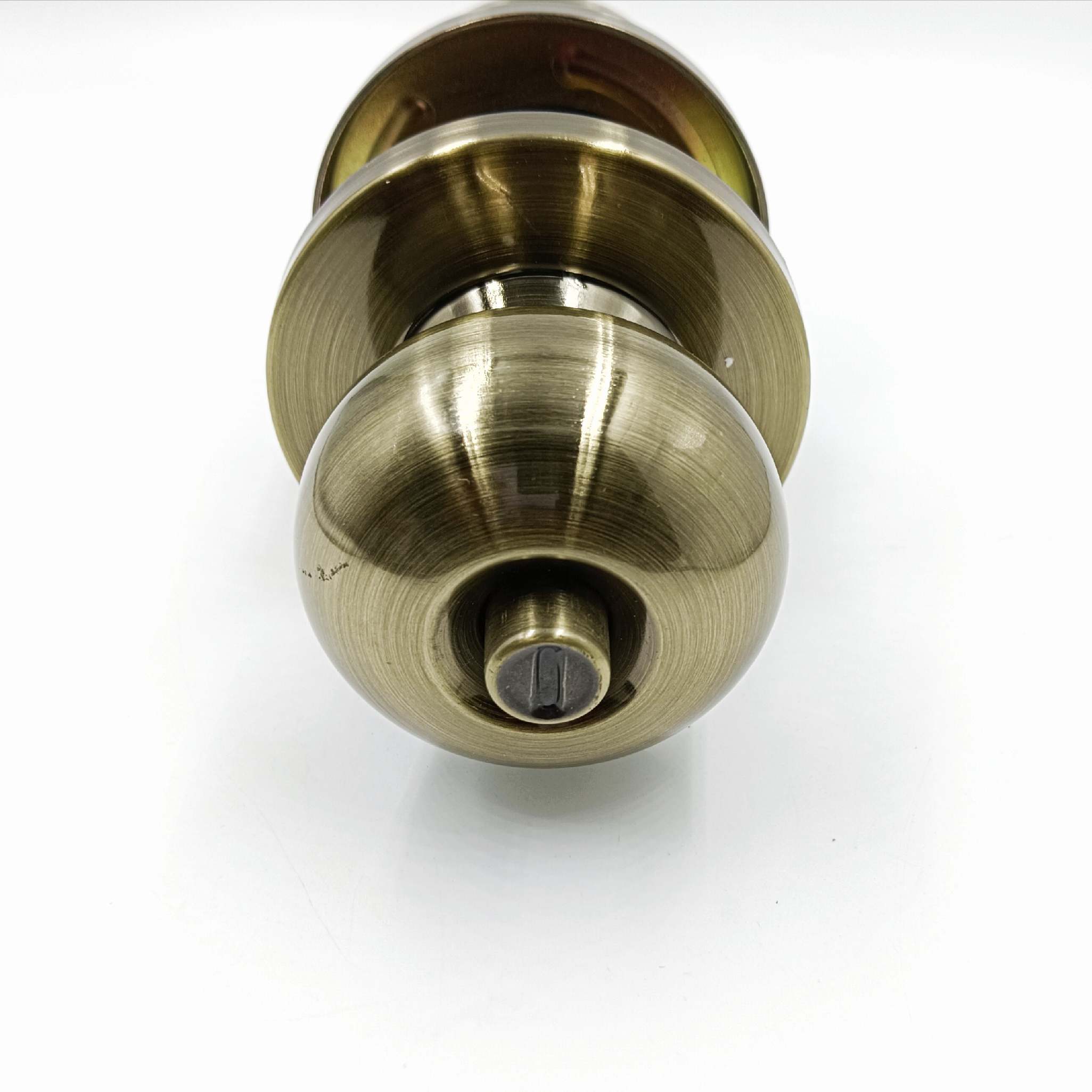 Cylindrical lock keyed Antique finish for bedroom (with key) (60mm latch) (1637)