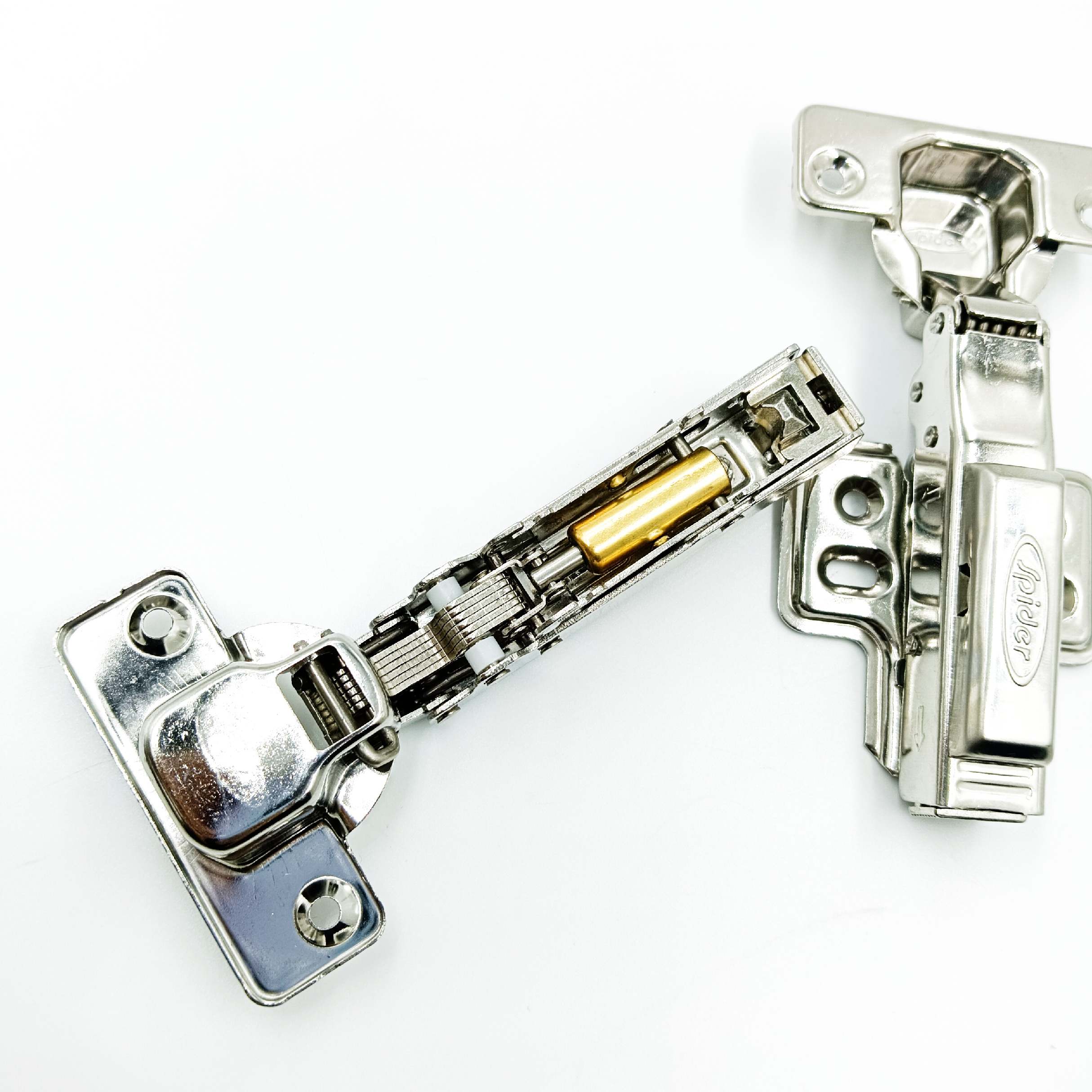 Spider Auto hinge stainless steel soft close heavy 0,8 crank 2years warrenty (1759)