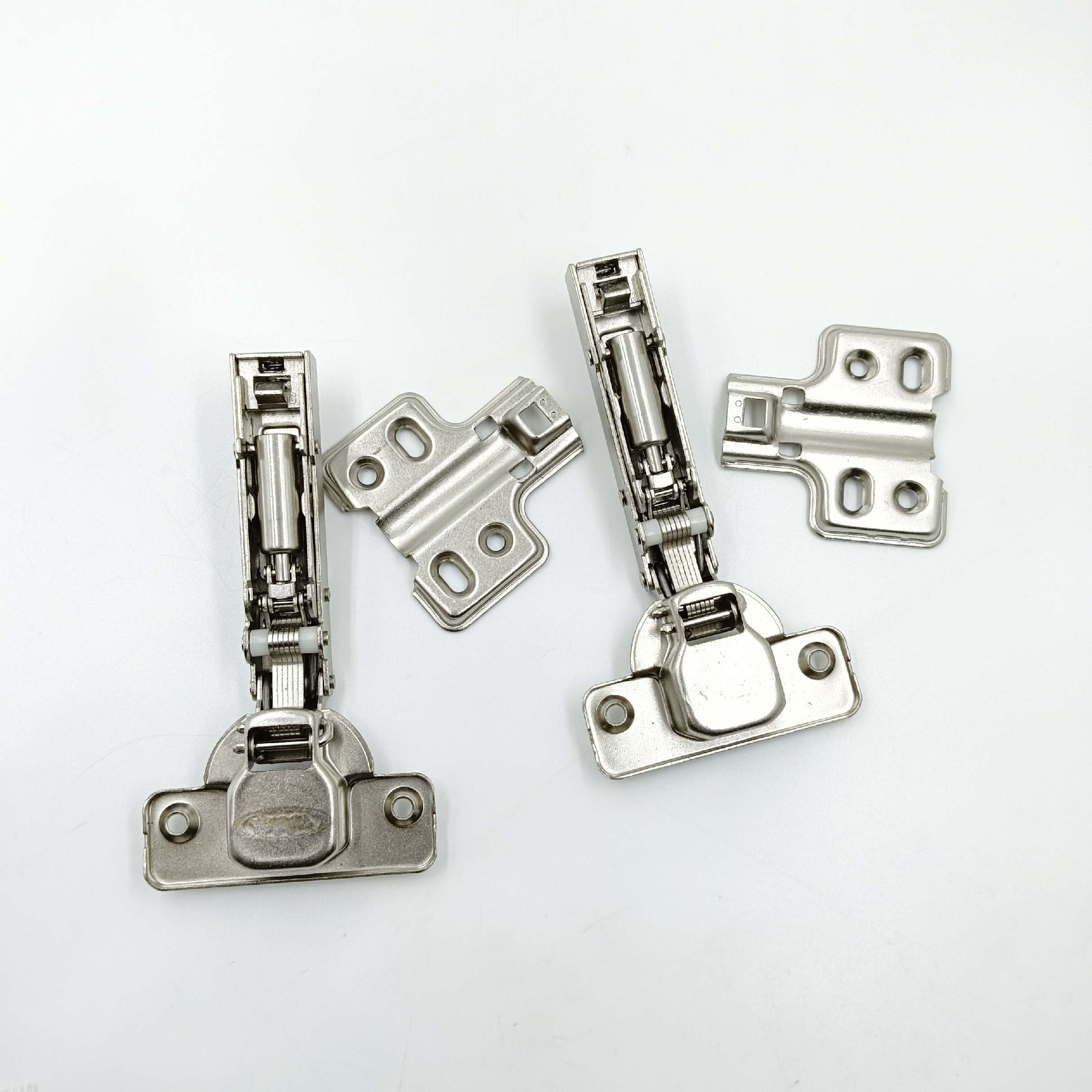 Spider Auto hinge mild steel soft close heavy 0,8 crank (1762)