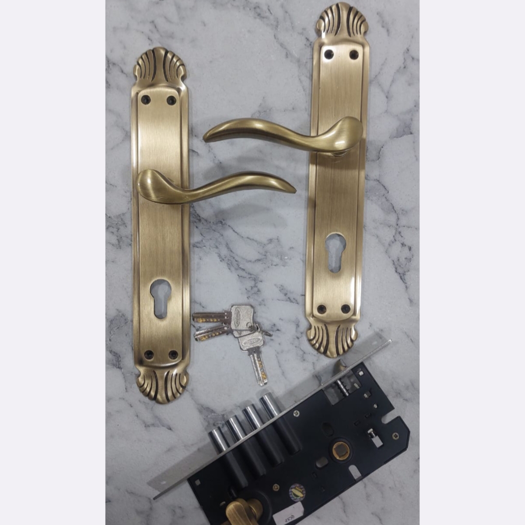 Mortise lock spider brass antique finish cylinder key 1ck B43AB 300mm 3 year warrenty (2083)