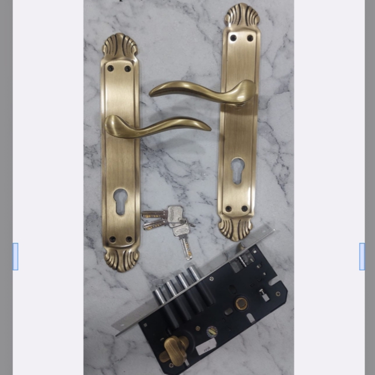 Mortise lock spider brass antique finish cylinder key 1ck B43AB 300mm 3 year warrenty (2083)