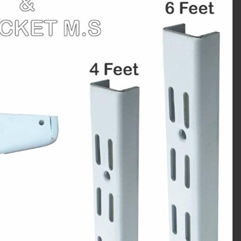 Double Slotted channel ivory heavy metal for making self 4ft,6ft,8ft (1466)