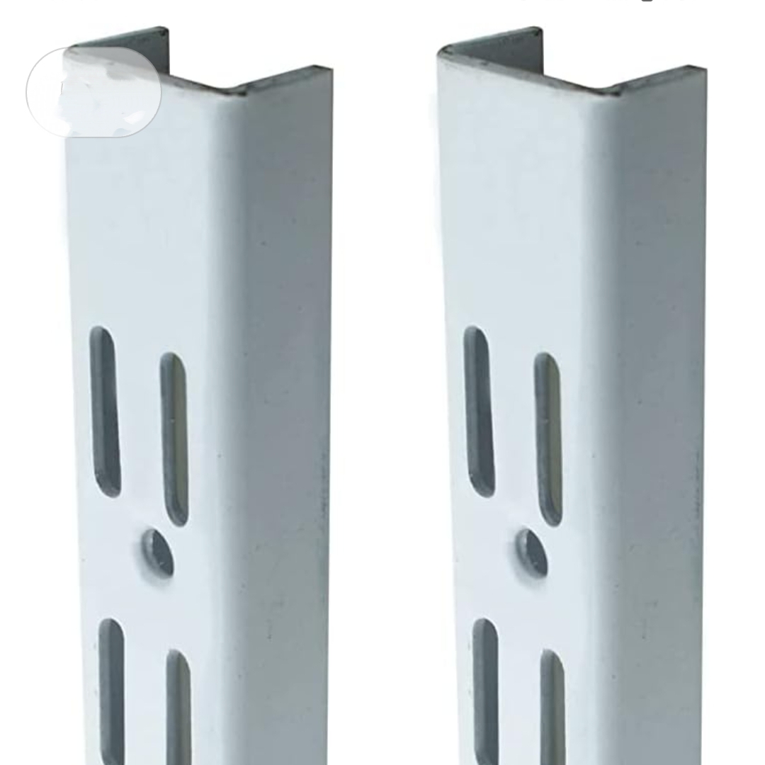 Double Slotted channel ivory heavy metal for making self 4ft,6ft,8ft (1466)