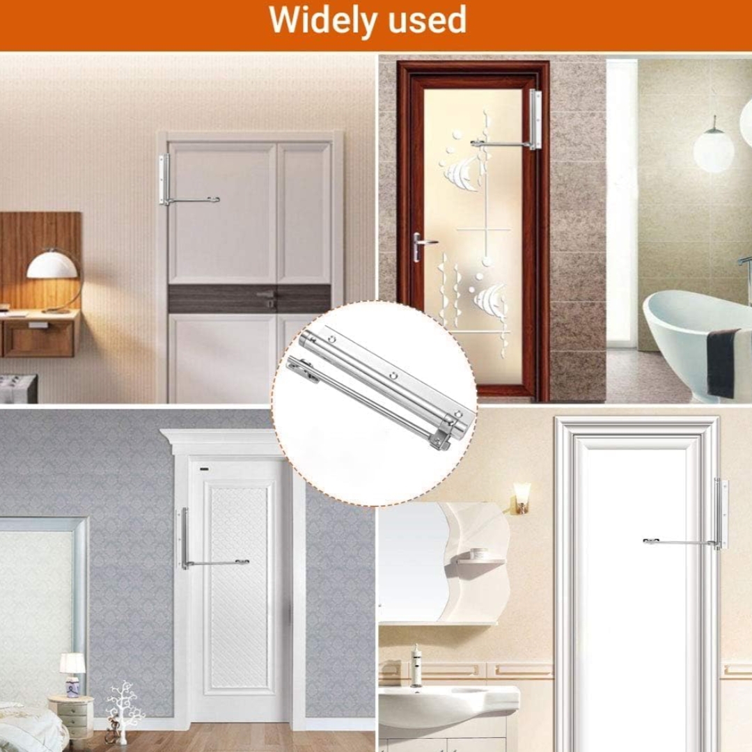 Center spring door closer steel body heavy for regular doors automatic door closer 35kg capacity (2247)