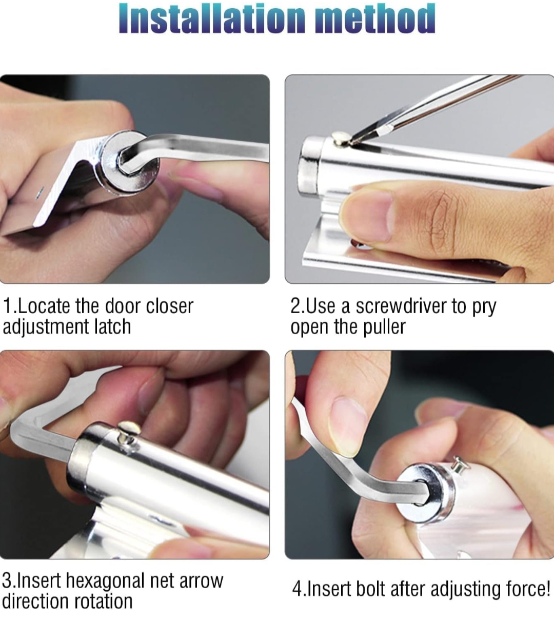 Center spring door closer steel body heavy for regular doors automatic door closer 35kg capacity (2247)