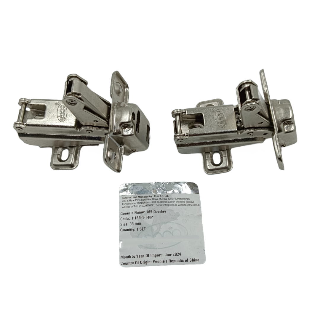 Ebco Auto hinges 165degree corner door normal close  H165-1-I and H165-2-I  2years warrenty 180 degree (2251)