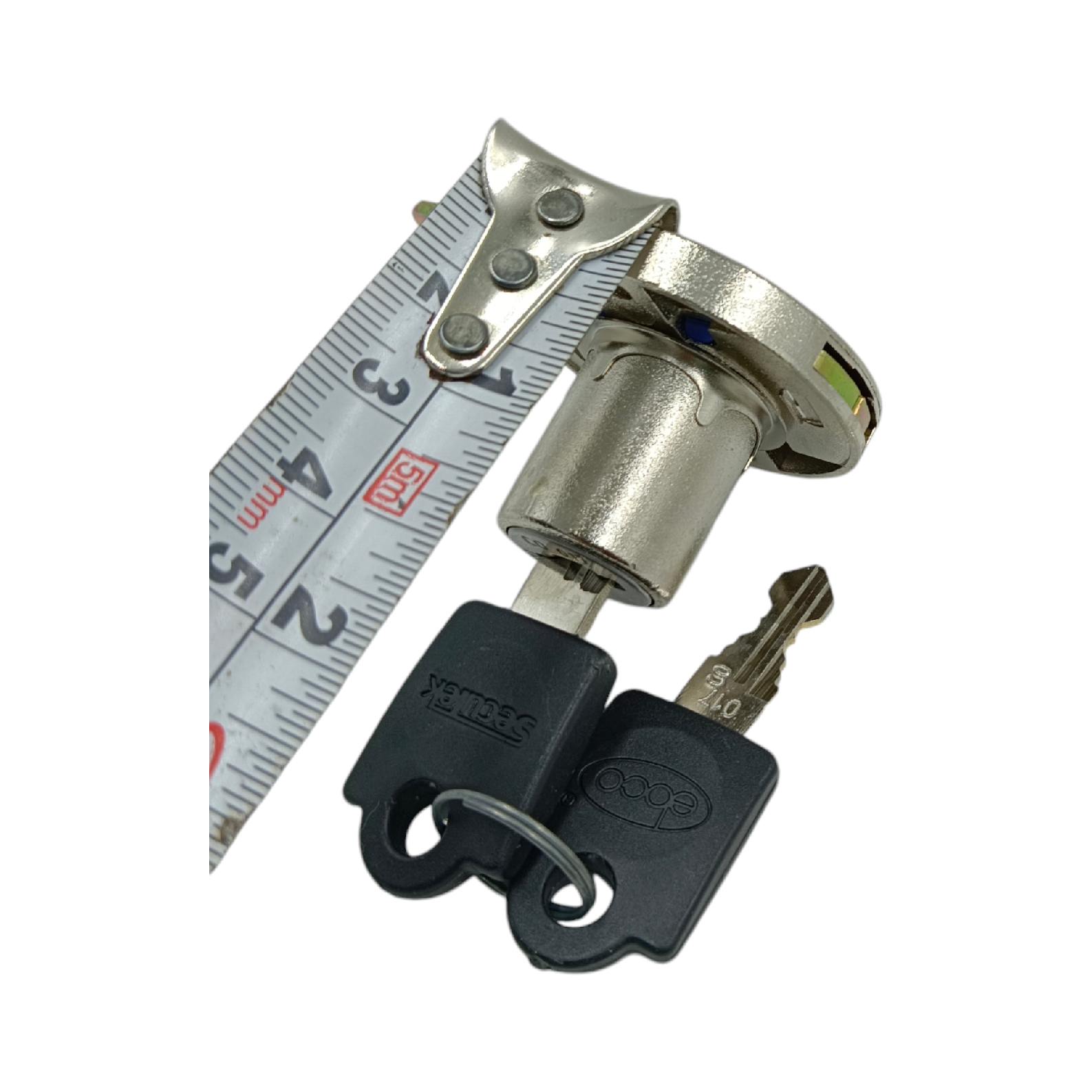 Ebco Multipurpose lock MPL1C 22 Drawer lock round crancked with receiver plate furniture lock cabinet lock (2276)