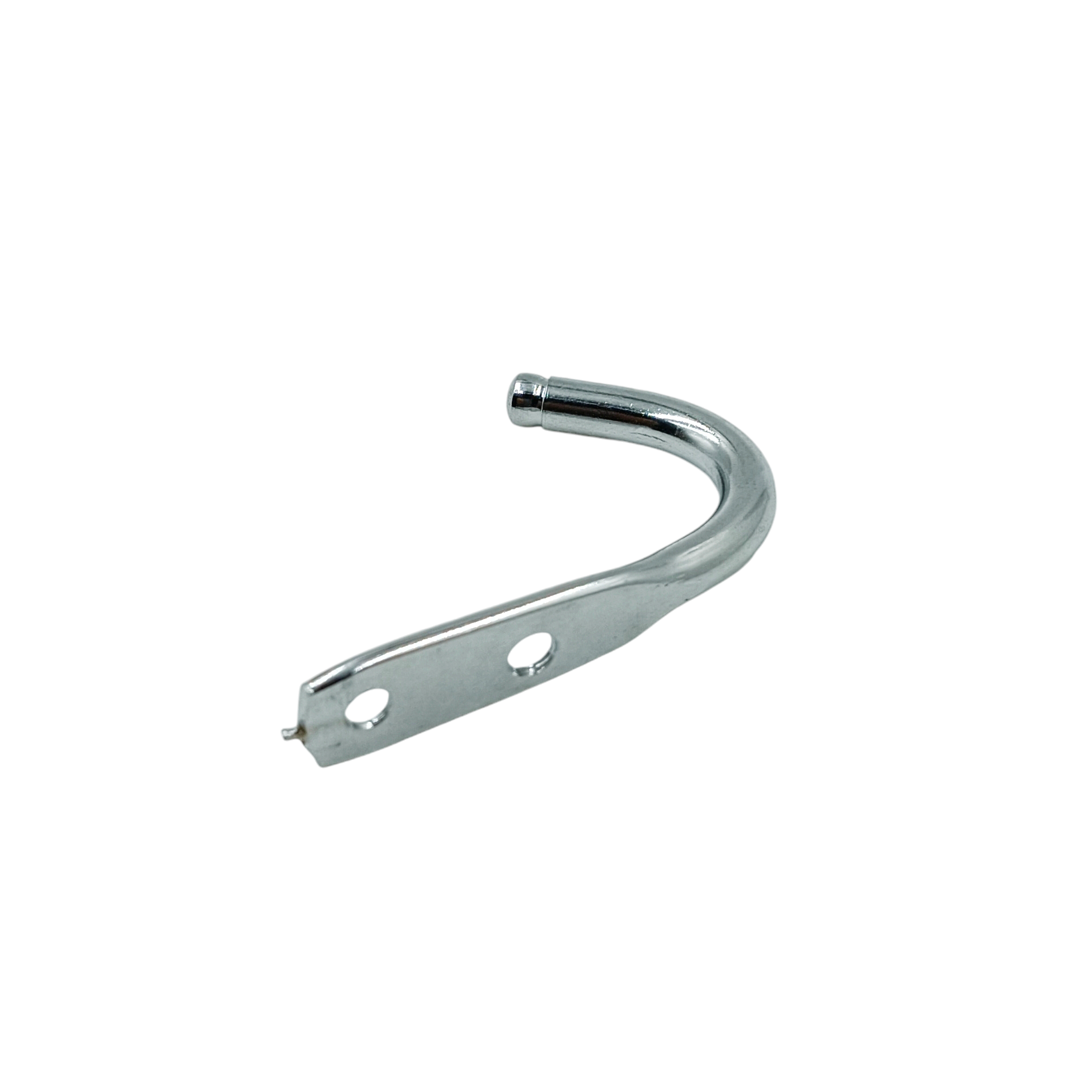 J hook single and double stainless steel curtain holder and hanger (2291)