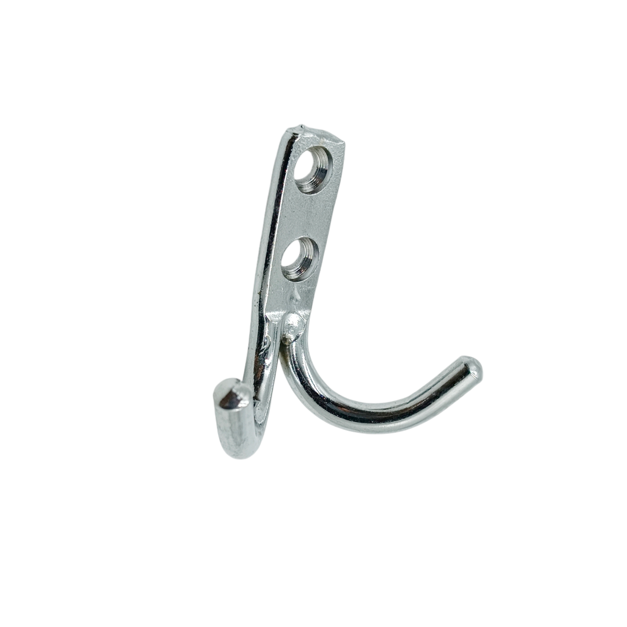 J hook single and double stainless steel curtain holder and hanger (2291)