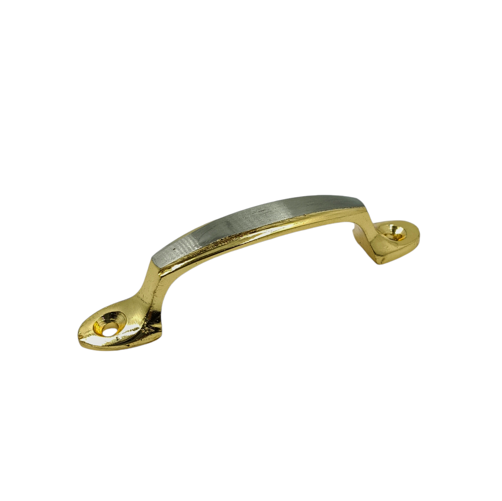Door handle brass silver gold finish c type  3",4",6" (2313)