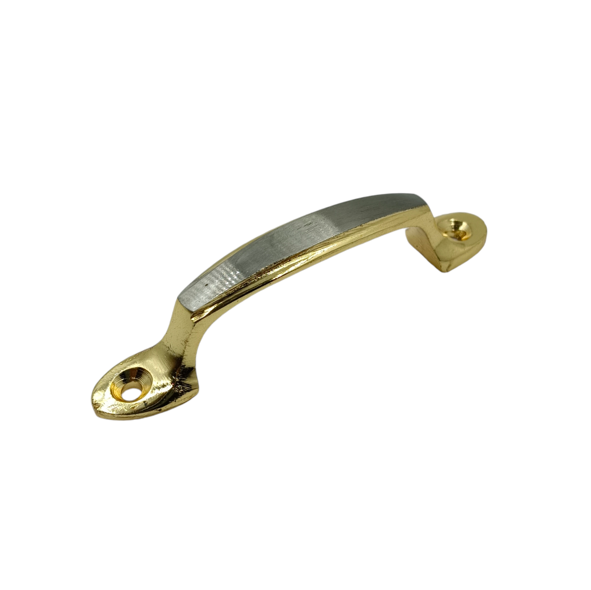 Door handle brass silver gold finish c type  3",4",6" (2313)