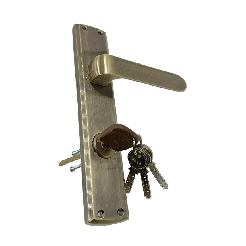 Boss Maindoor Lock With Mortise Handle Ultra Titan Bolt Antique Finish UTLH7511AB(left) and UTRH7511AB(right) 15 years warrenty (1034)