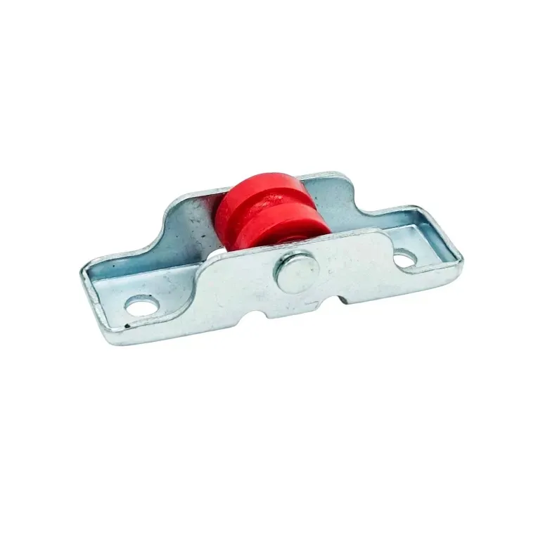 Aluminium sliding window wheel red small 2" * 12mm (1106)