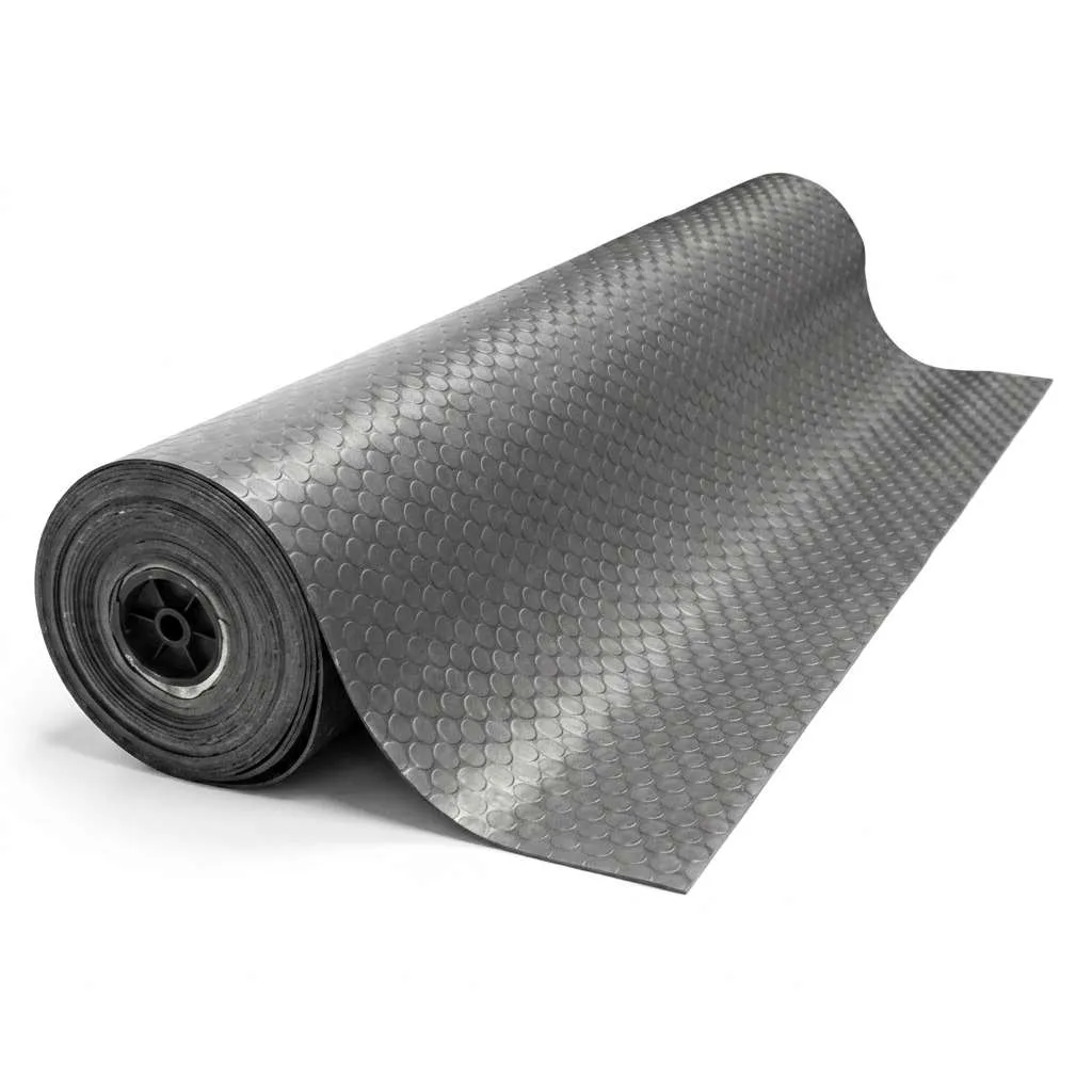 Anti Slip Rubber Matt for Kitchen Tandem, Drawer baskets etc | Round Bump Dots (500mm width) (1 Meter length) (1678)