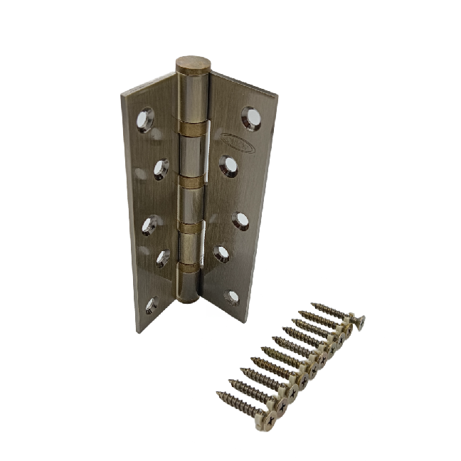 Door hinge antique ball bearing 5″*3mm spider DH5330AB heavy slow movement (1743)