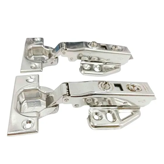 Cabinet Auto Hinge Benzo Stainless Steel Soft Close Heavy-Duty - 240gm Weight, 0/8/16 Crank Options (All parts s.s) (5-Year Warranty)(1011)