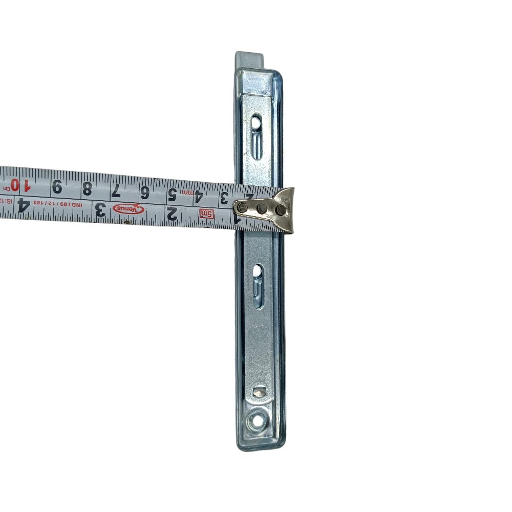 Ebco L tower bolt metal zinc coated for wardrobe door 2.5",4",6" L cranked LC-56,LC-96,LC-150 (2261)