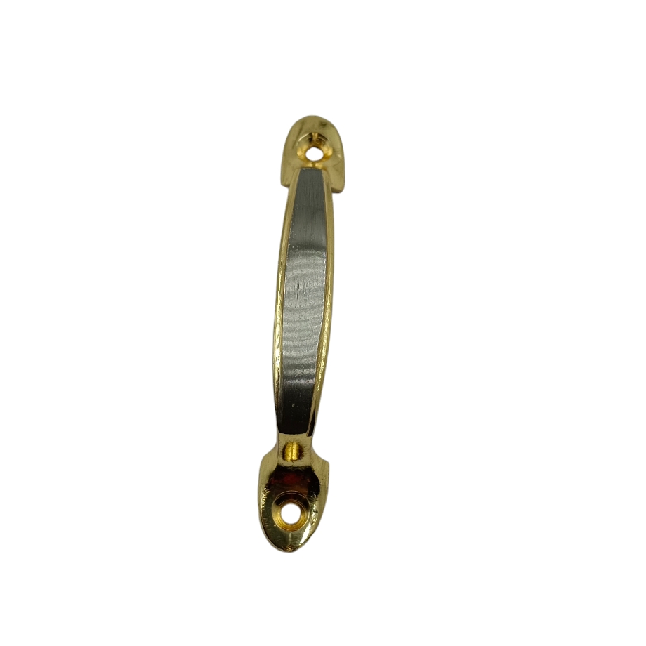 Door handle brass silver gold finish c type  3",4",6" (2313)