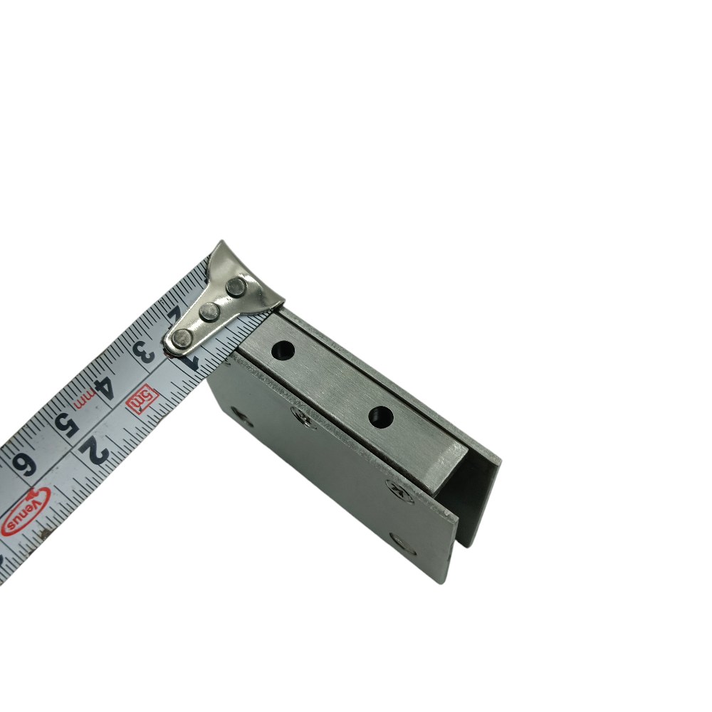 Folding bracket 2inch 8mm for glass shelf solid brass steel finish 2"*8mm (2327)