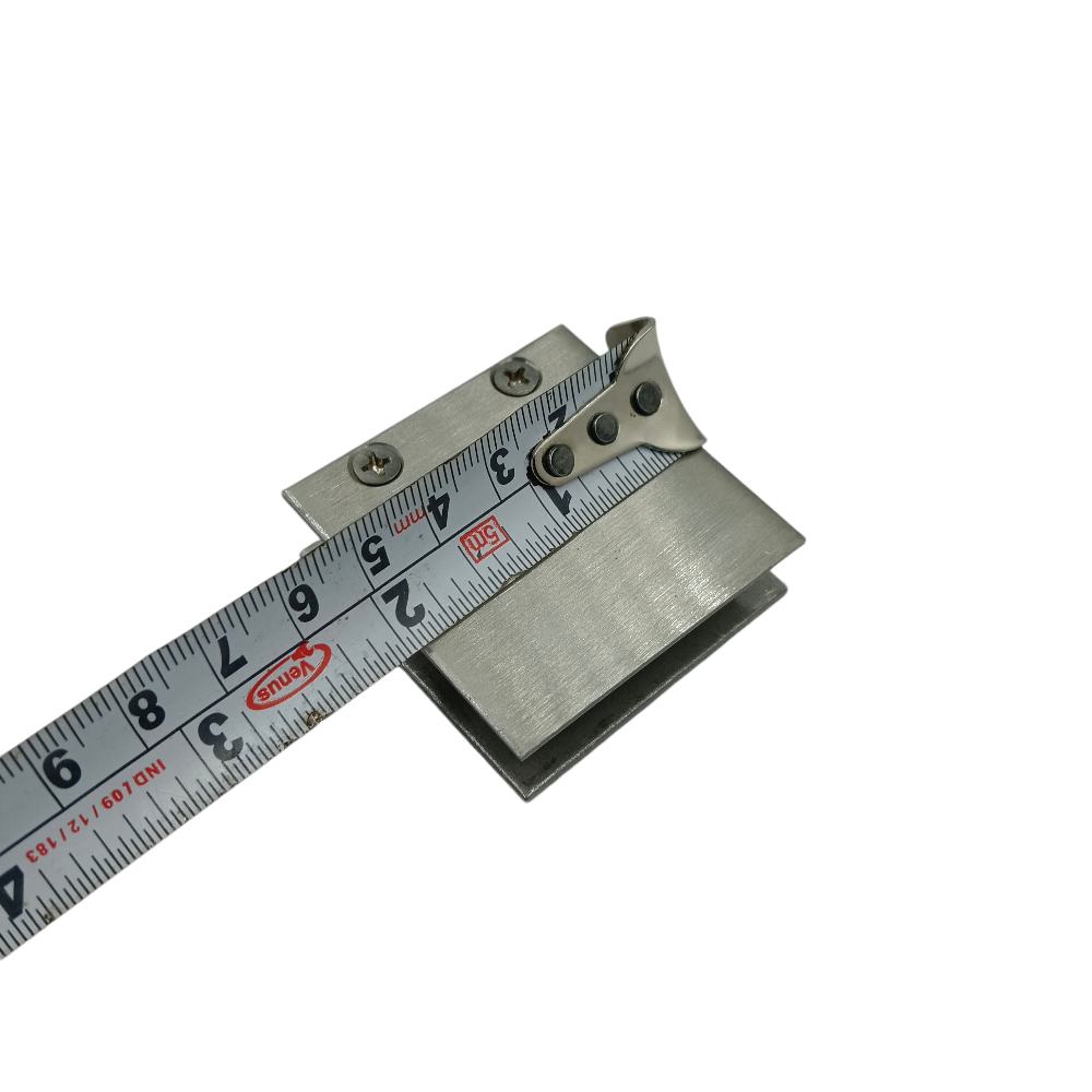 Folding bracket 2inch 12mm for glass shelf solid brass steel finish 2"*2"*12mm (2329)