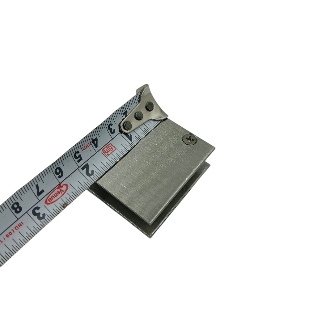 Folding bracket 2inch 12mm for glass shelf solid brass steel finish 2"*2"*12mm (2329)