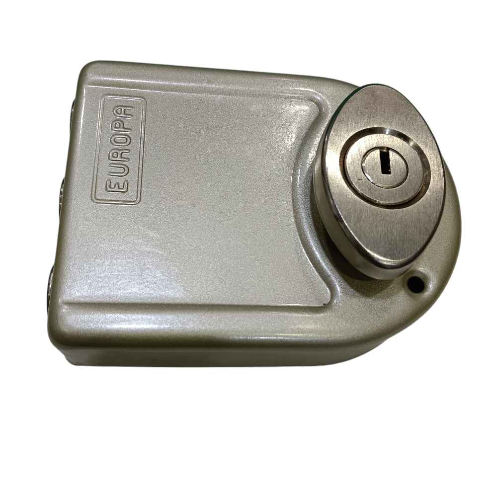 Europa maindoor lock steel finish lockable knob 8123NS tribolt 2ck 15 years warrenty(2448)