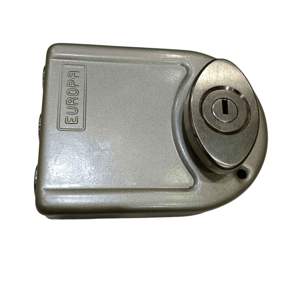 Europa maindoor lock steel finish lockable knob 8123NS tribolt 2ck 15 years warrenty(2448)