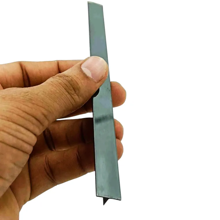 T patti s.s 304 pvd Black glossy finish 8mm,12mm,20mm width 10ft length(1008)